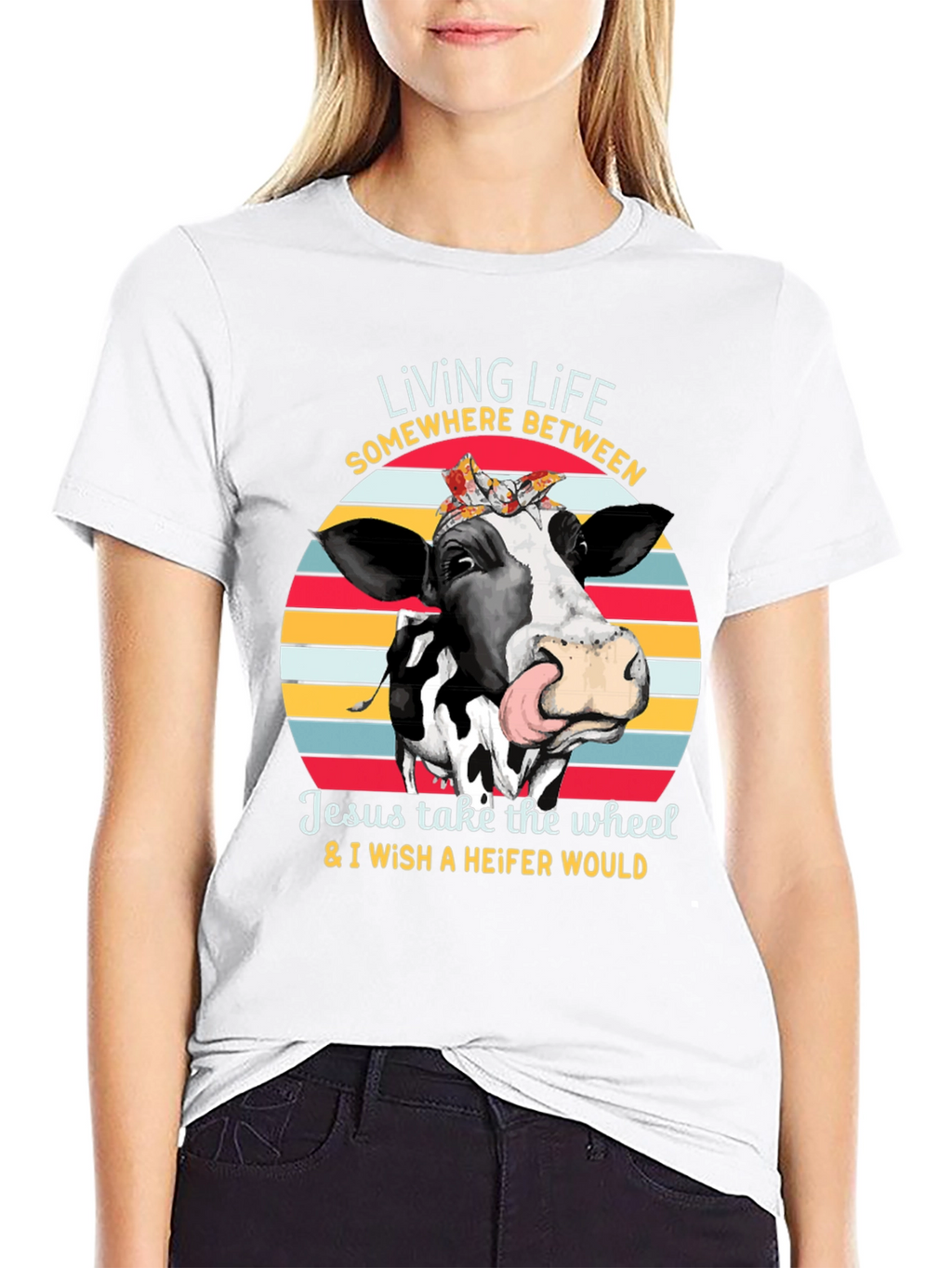 Cow Heifer Graphic Tee