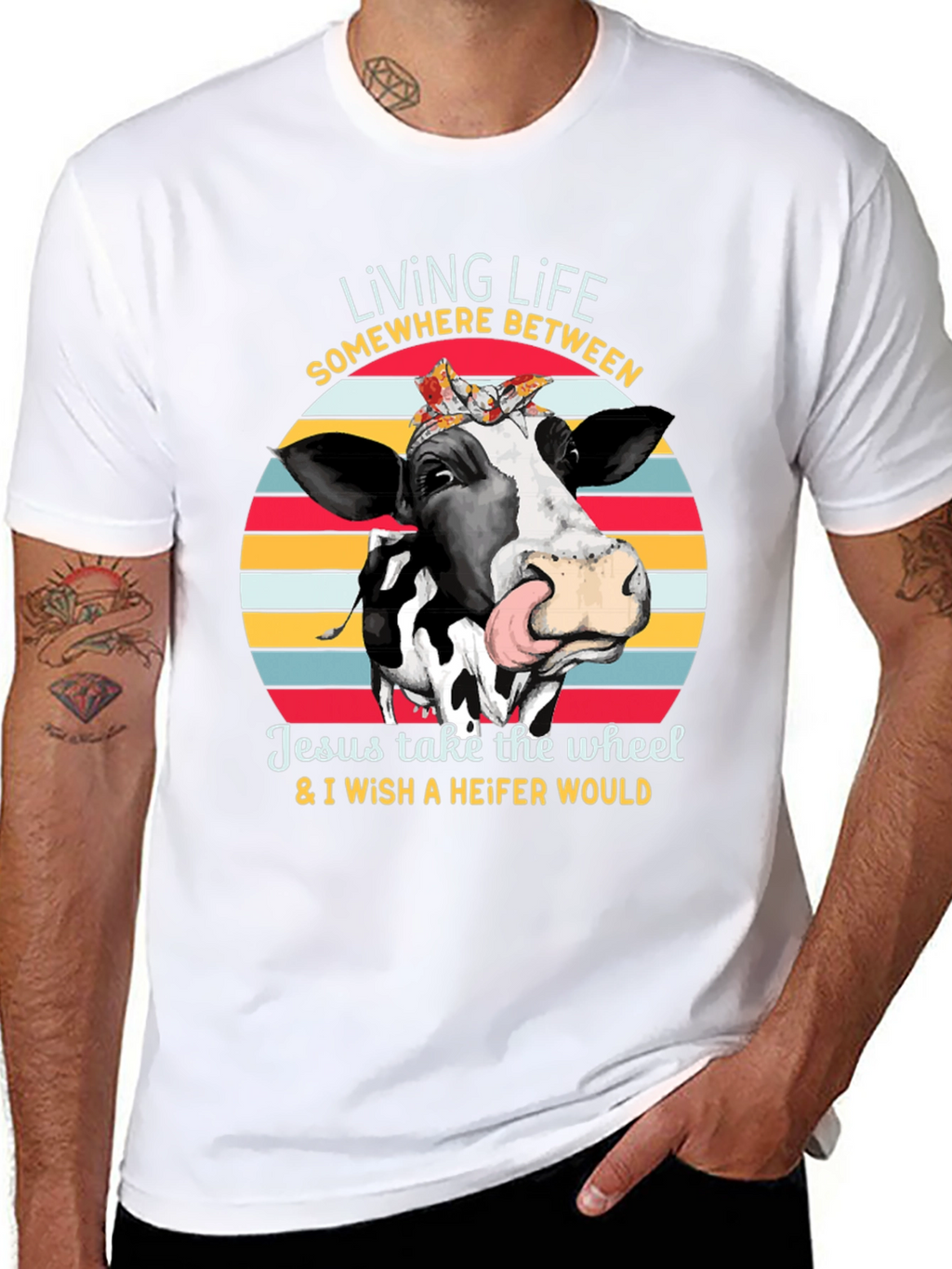 Cow Heifer Graphic Tee