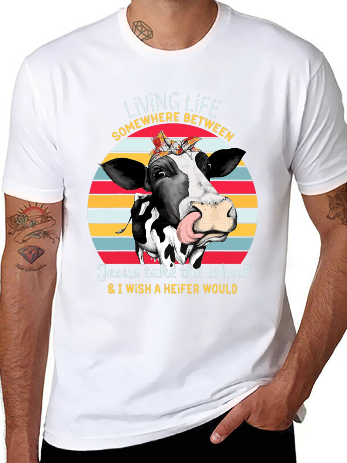 Cow Heifer Graphic Tee