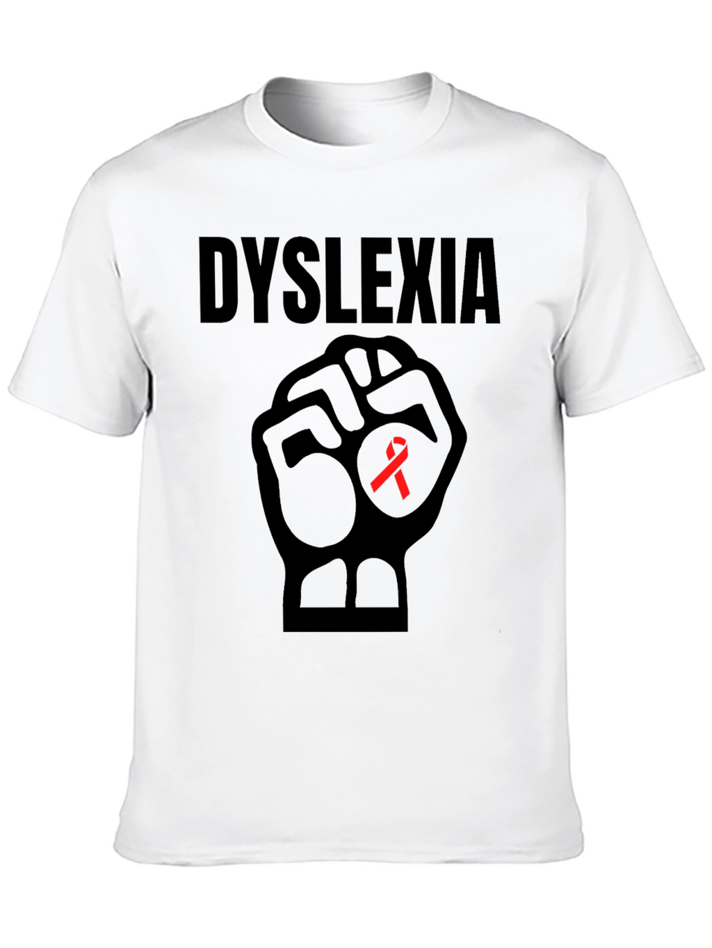 Dyslexia Awareness Fist T-Shirt