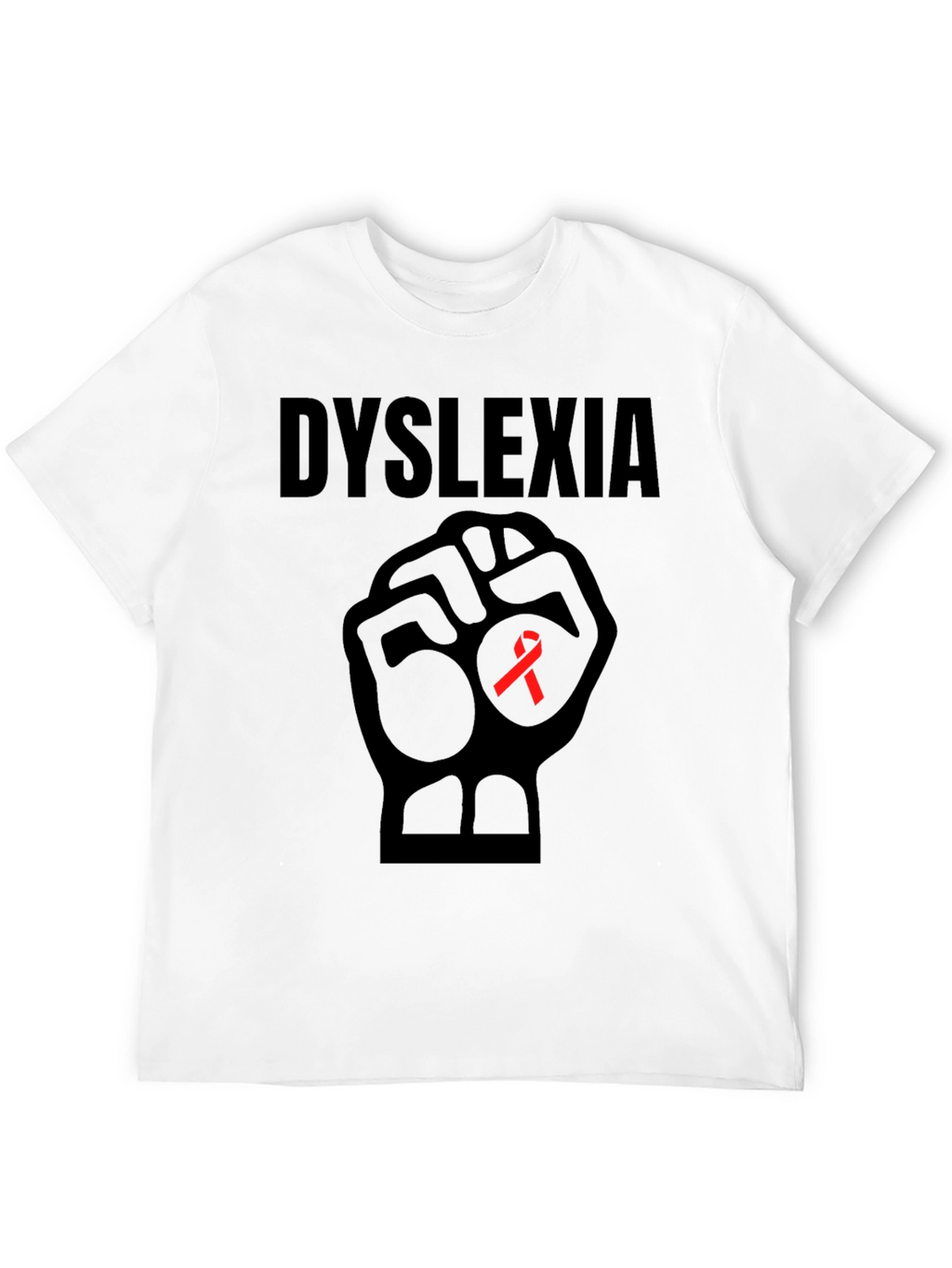 Dyslexia Awareness Fist T-Shirt