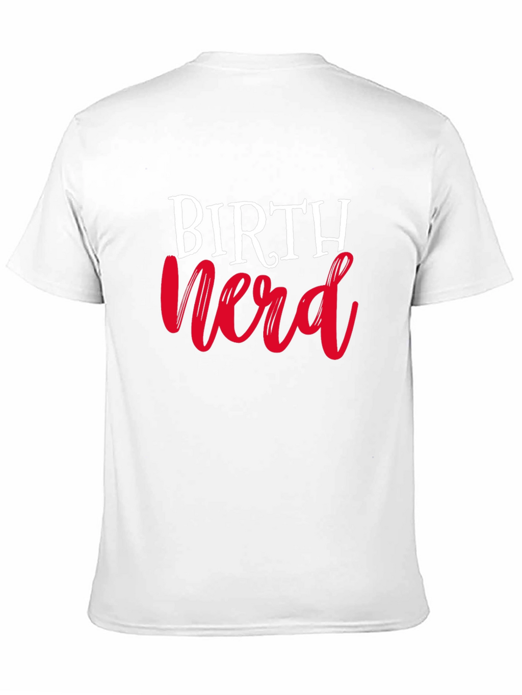 Birth Nerd T-Shirt - Black Cotton Tee