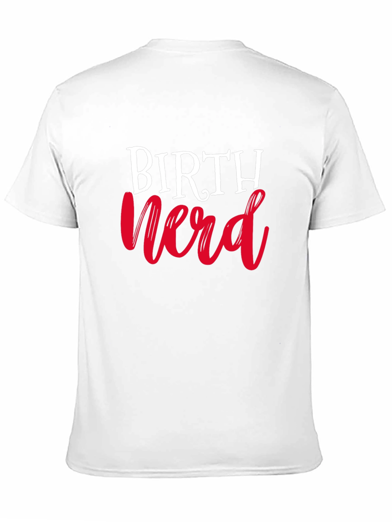 Birth Nerd T-Shirt - Black Cotton Tee