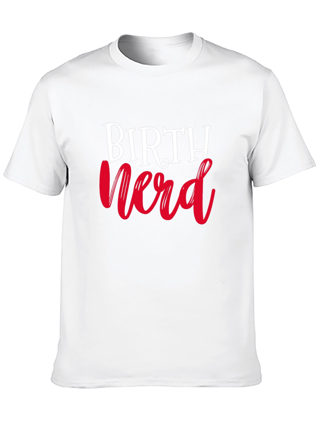 Birth Nerd T-Shirt - Black Cotton Tee