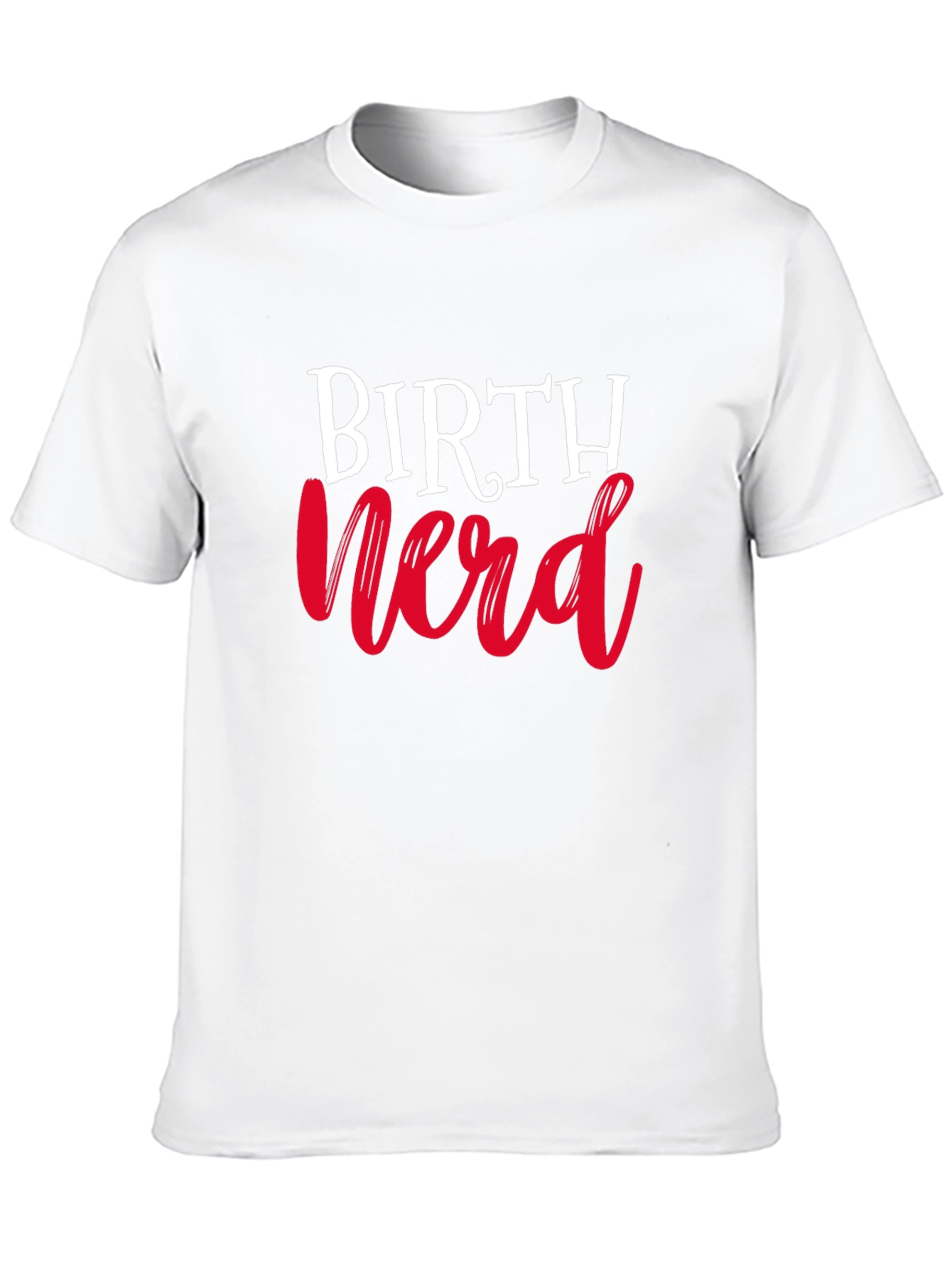Birth Nerd T-Shirt - Black Cotton Tee