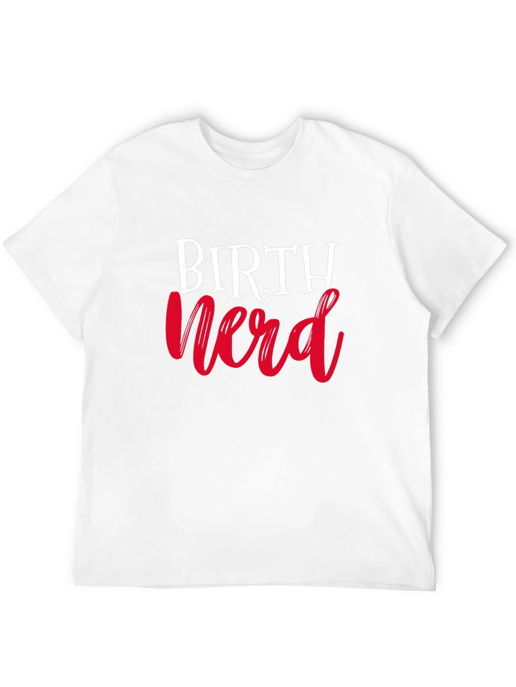 Birth Nerd T-Shirt - Black Cotton Tee
