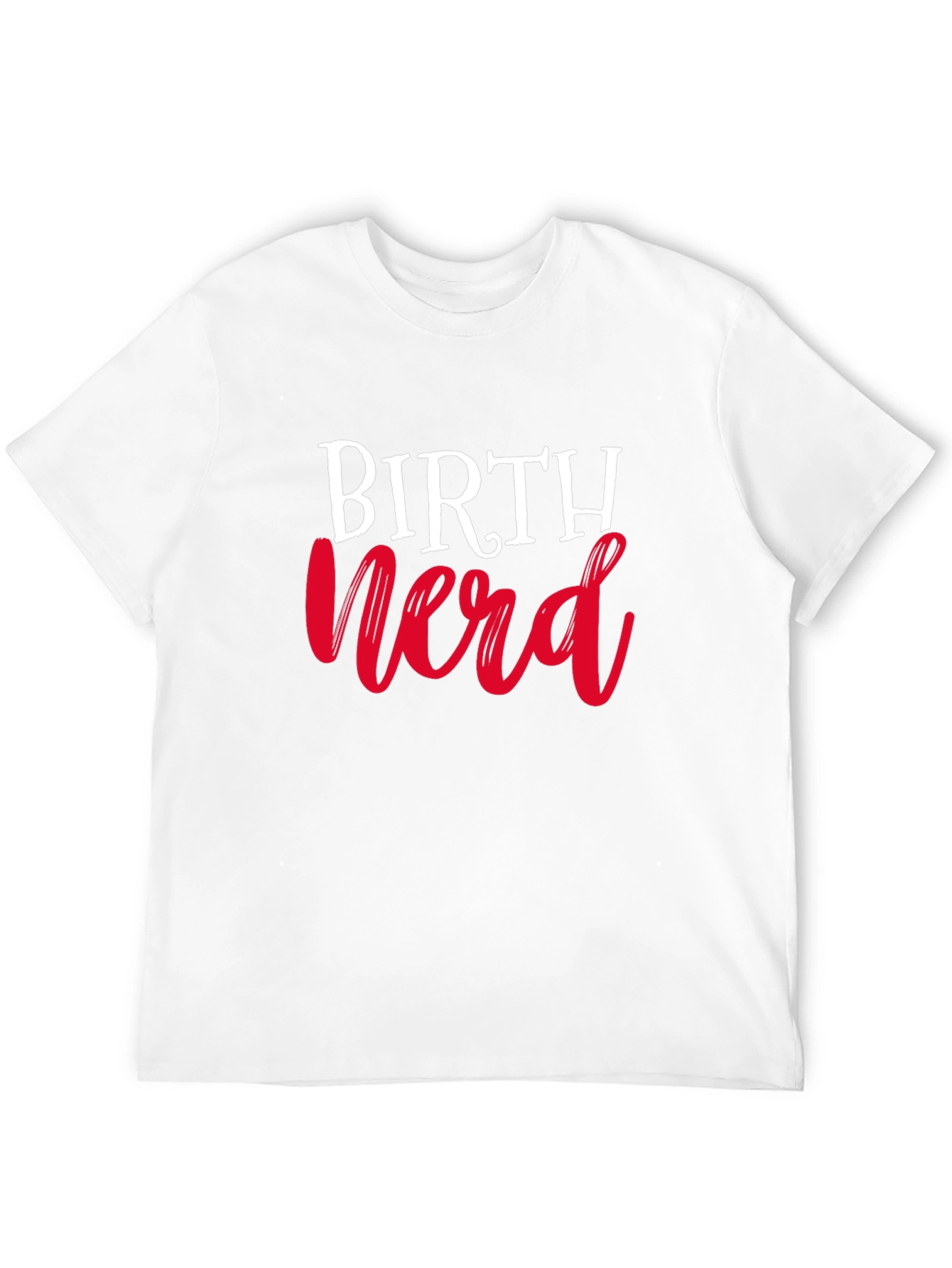 Birth Nerd T-Shirt - Black Cotton Tee