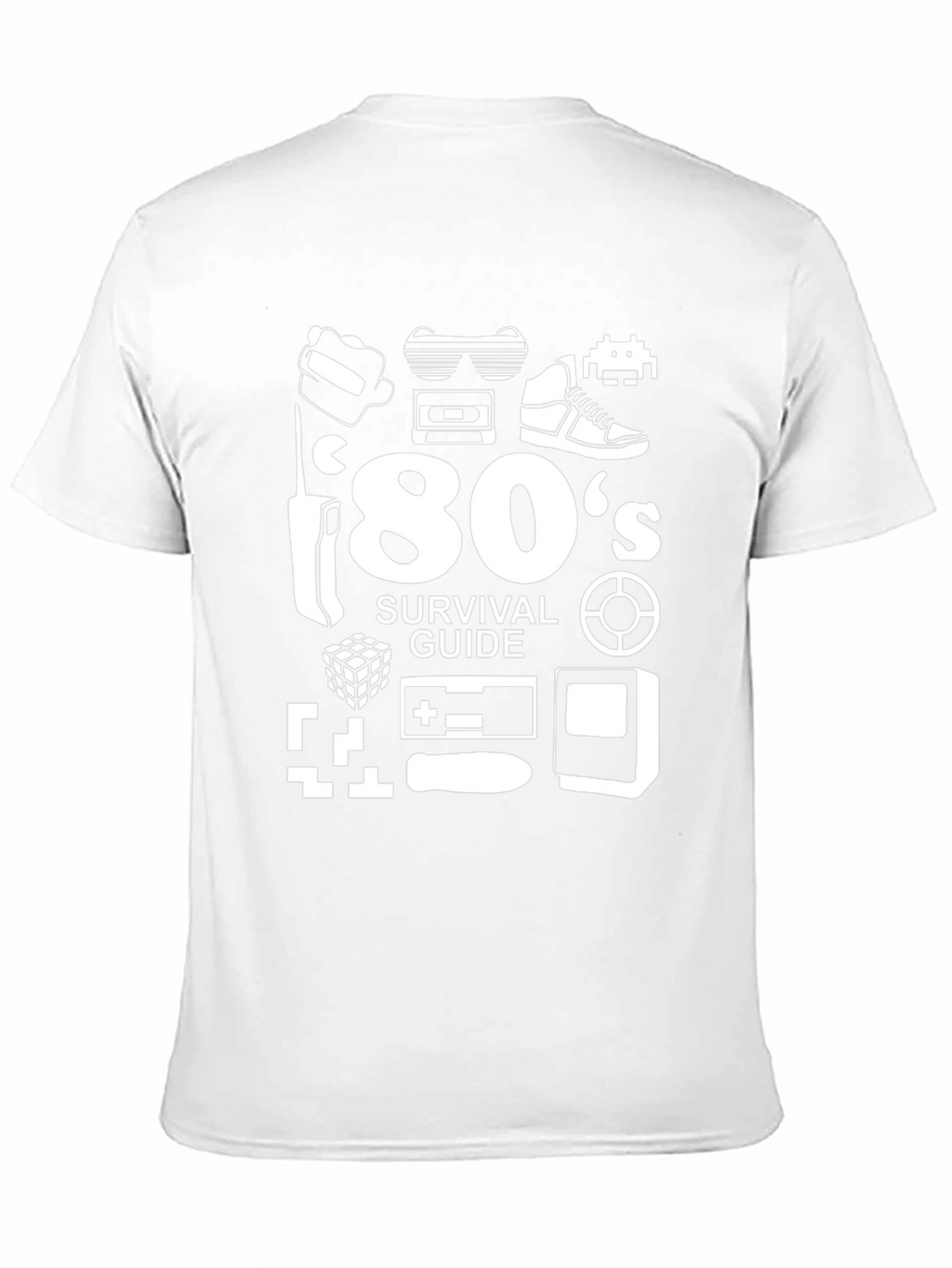 80s Survival Guide Black T-Shirt