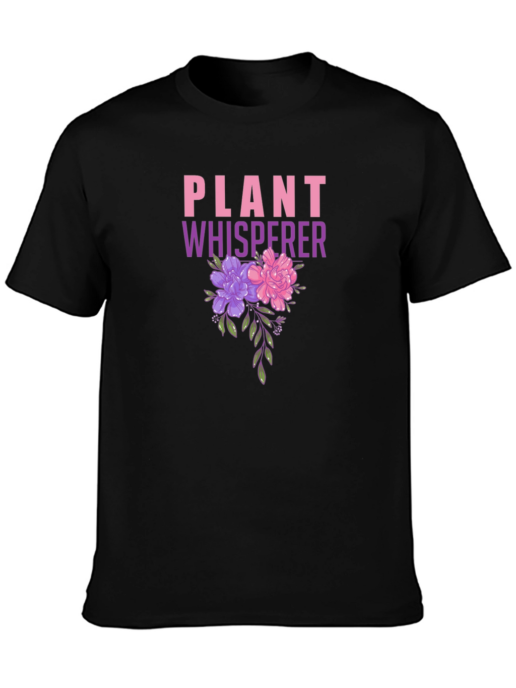 Plant Whisperer Floral Graphic T-Shirt