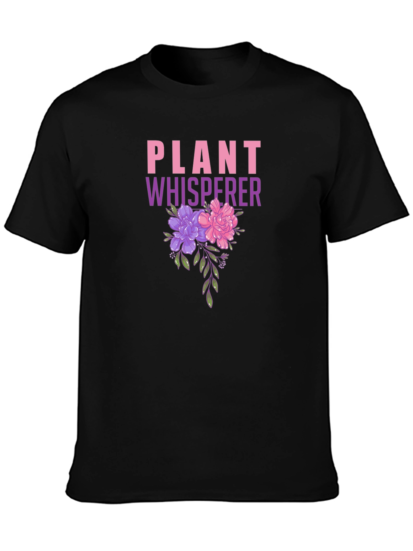 Plant Whisperer Floral Graphic T-Shirt