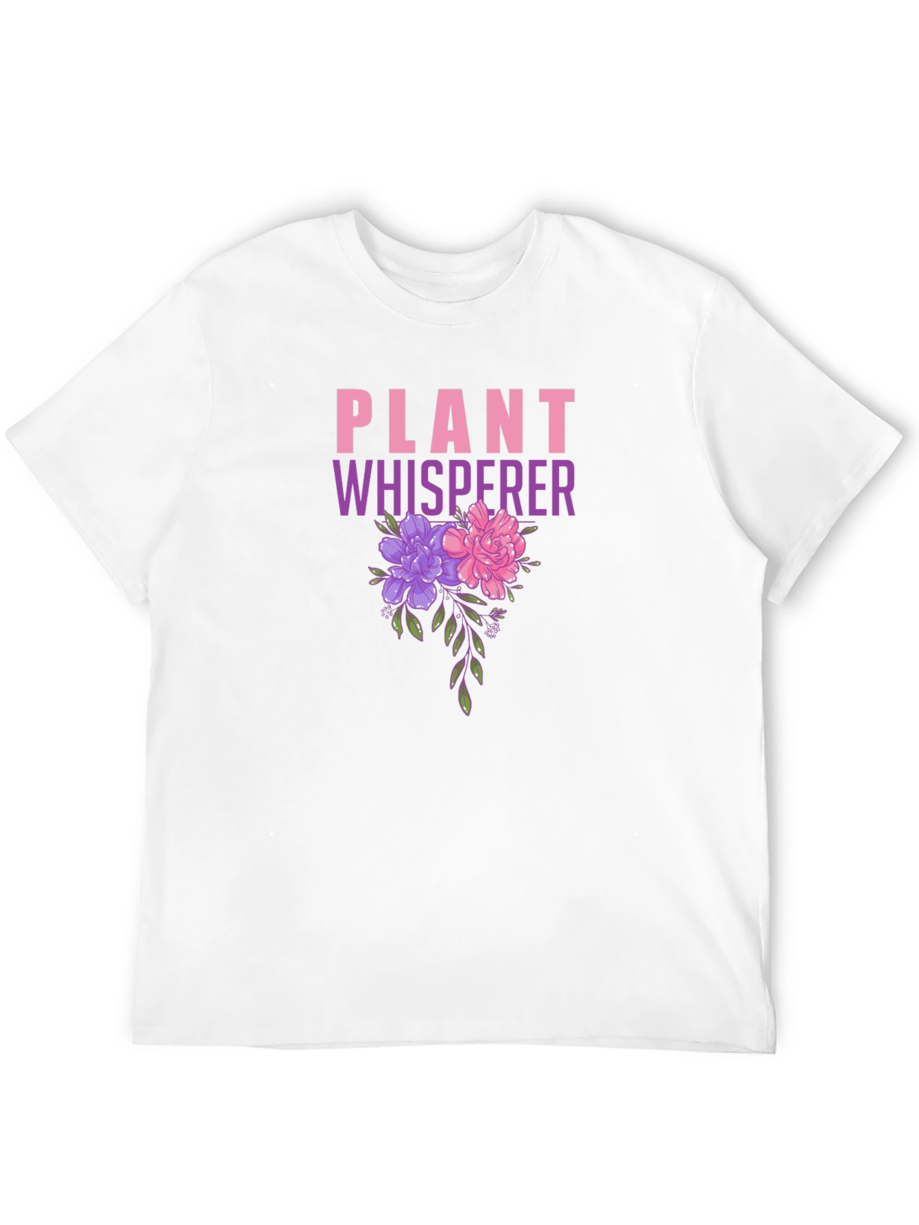 Plant Whisperer Floral Graphic T-Shirt