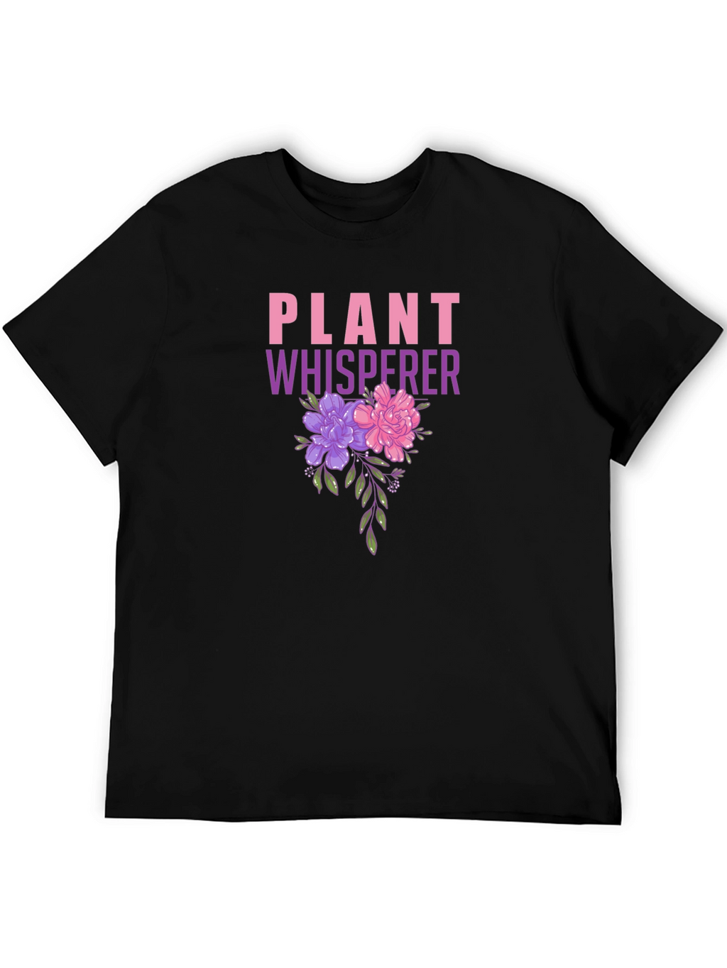 Plant Whisperer Floral Graphic T-Shirt