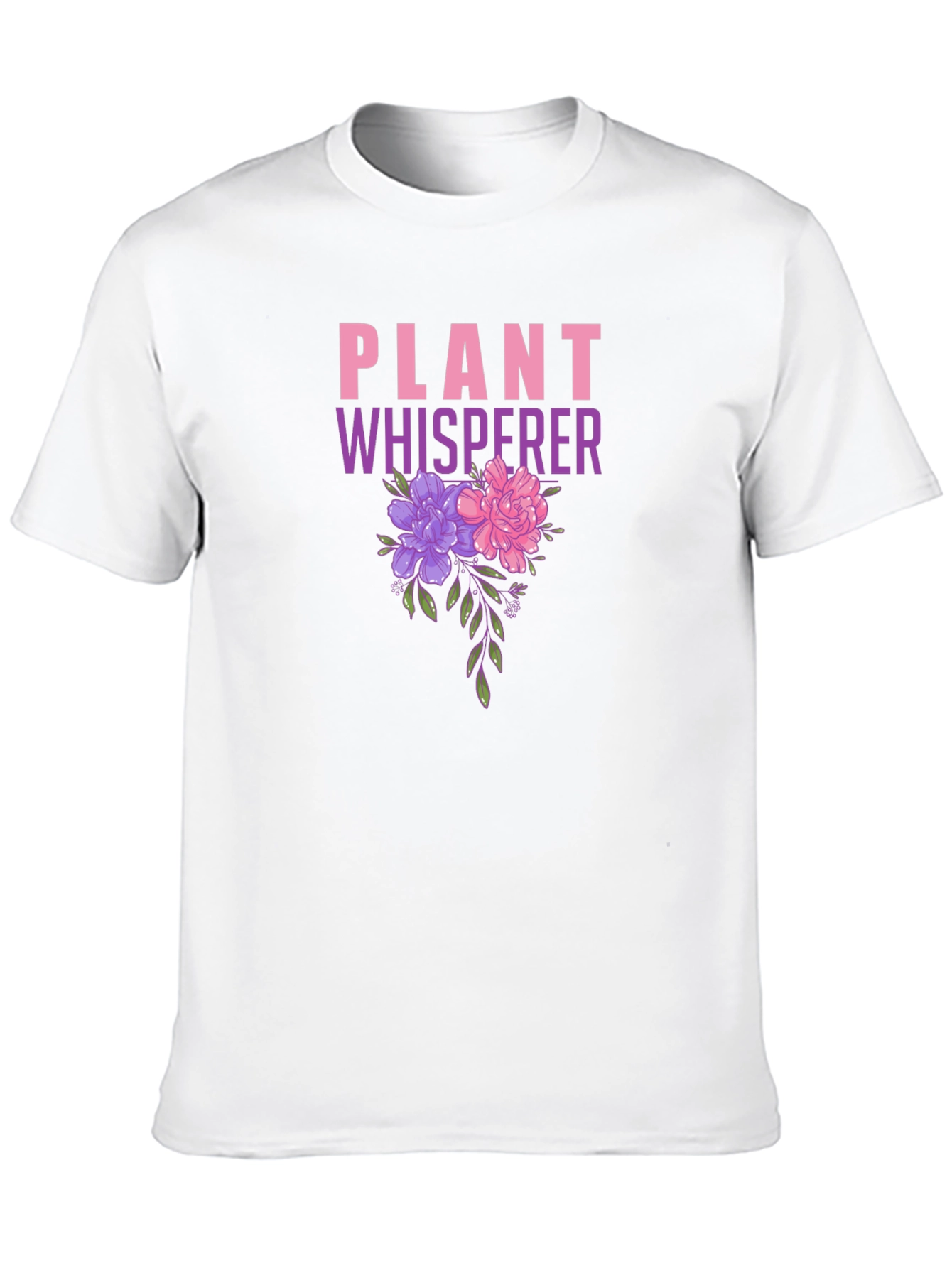 Plant Whisperer Floral Graphic T-Shirt
