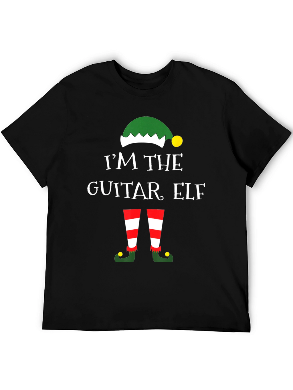 Guitar Elf Christmas T-Shirt
