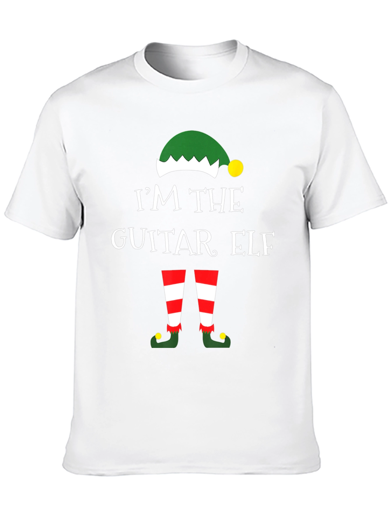 Guitar Elf Christmas T-Shirt
