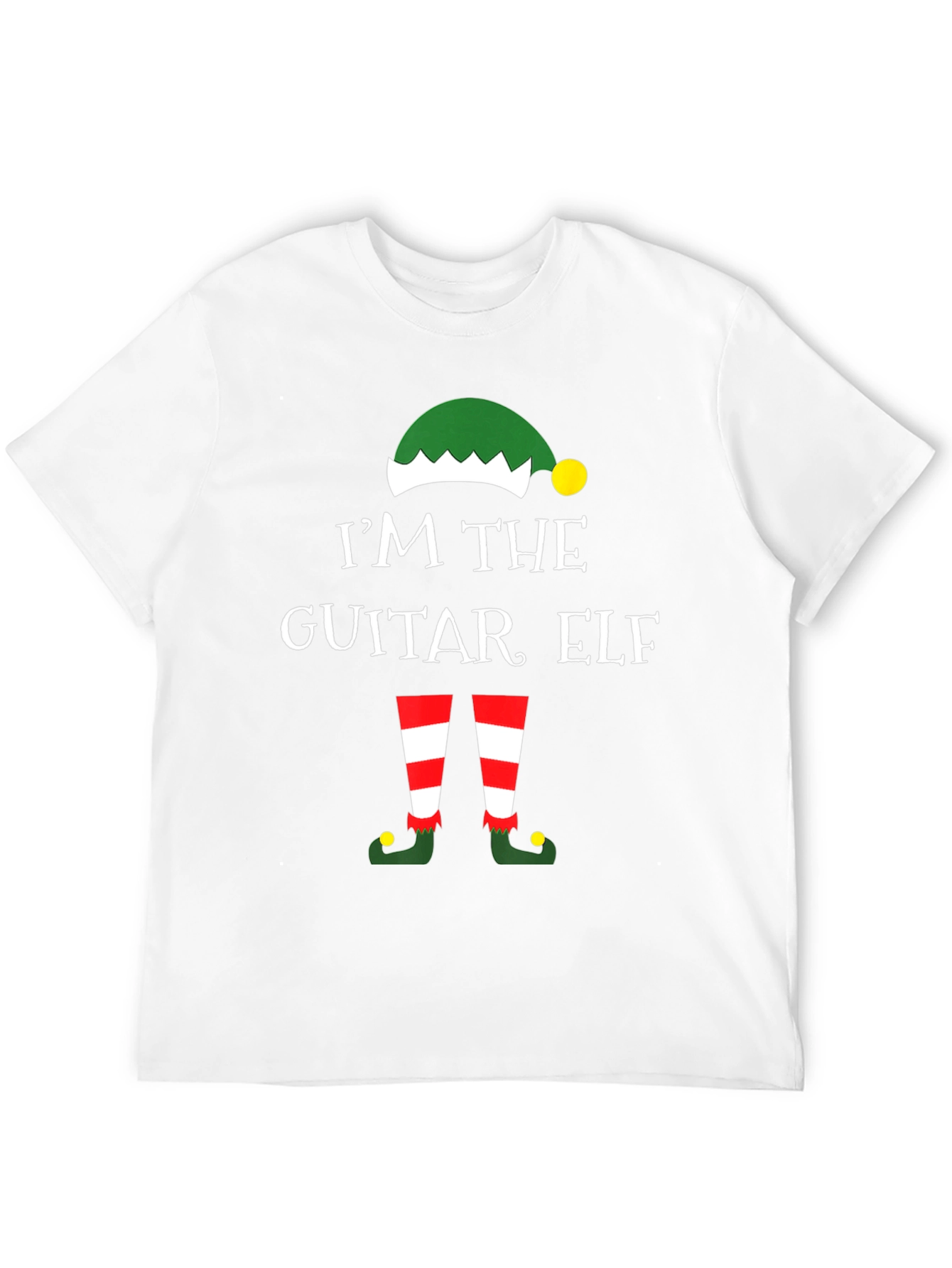 Guitar Elf Christmas T-Shirt