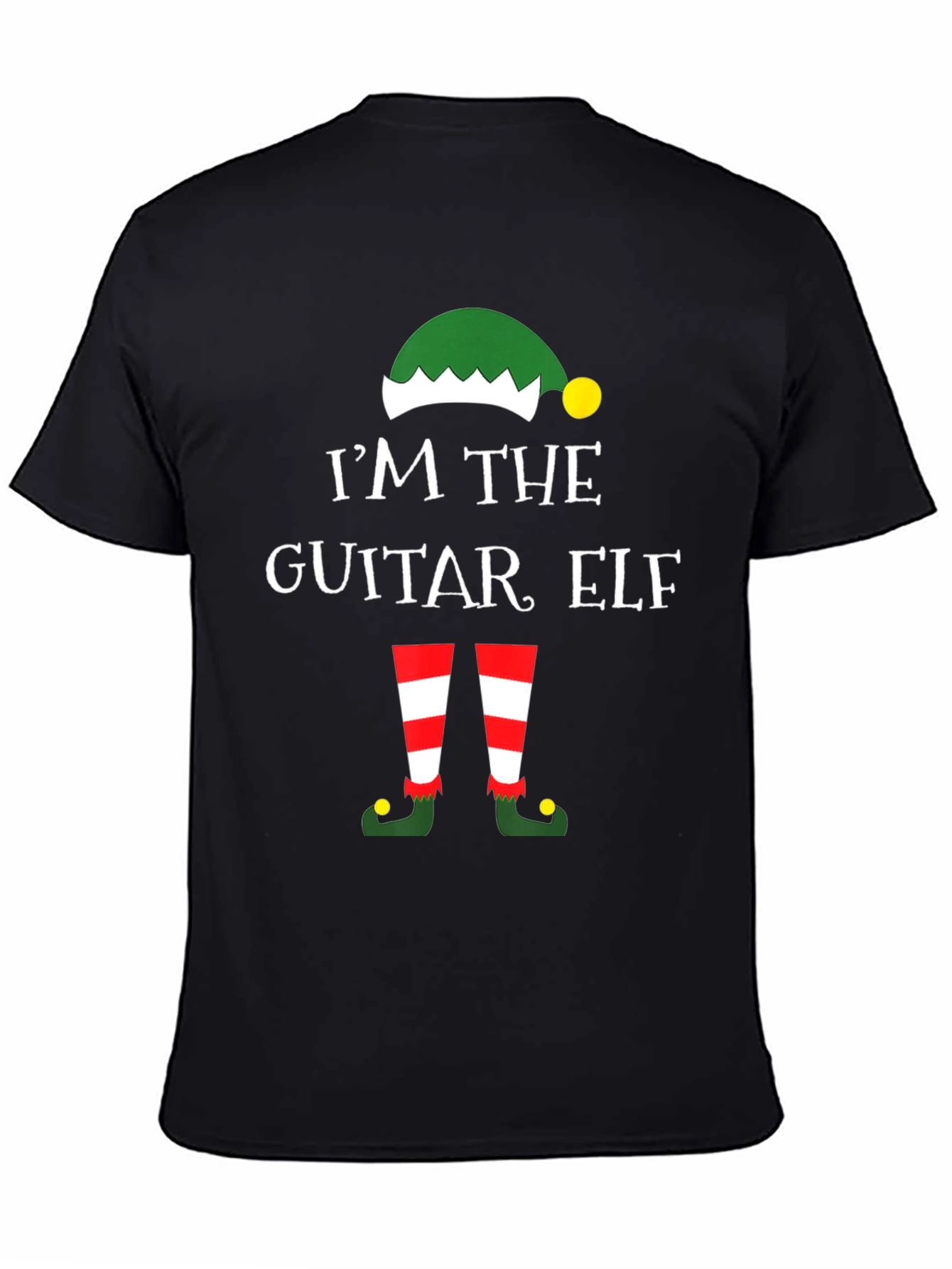 Guitar Elf Christmas T-Shirt