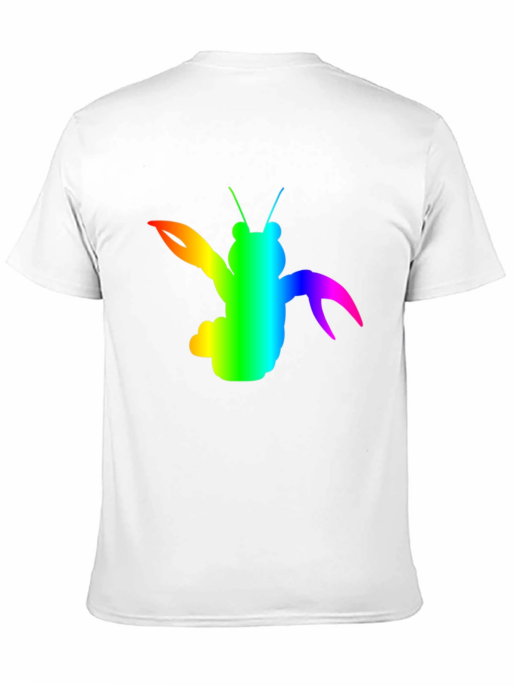 Rainbow Lobster Graphic Tee - Black