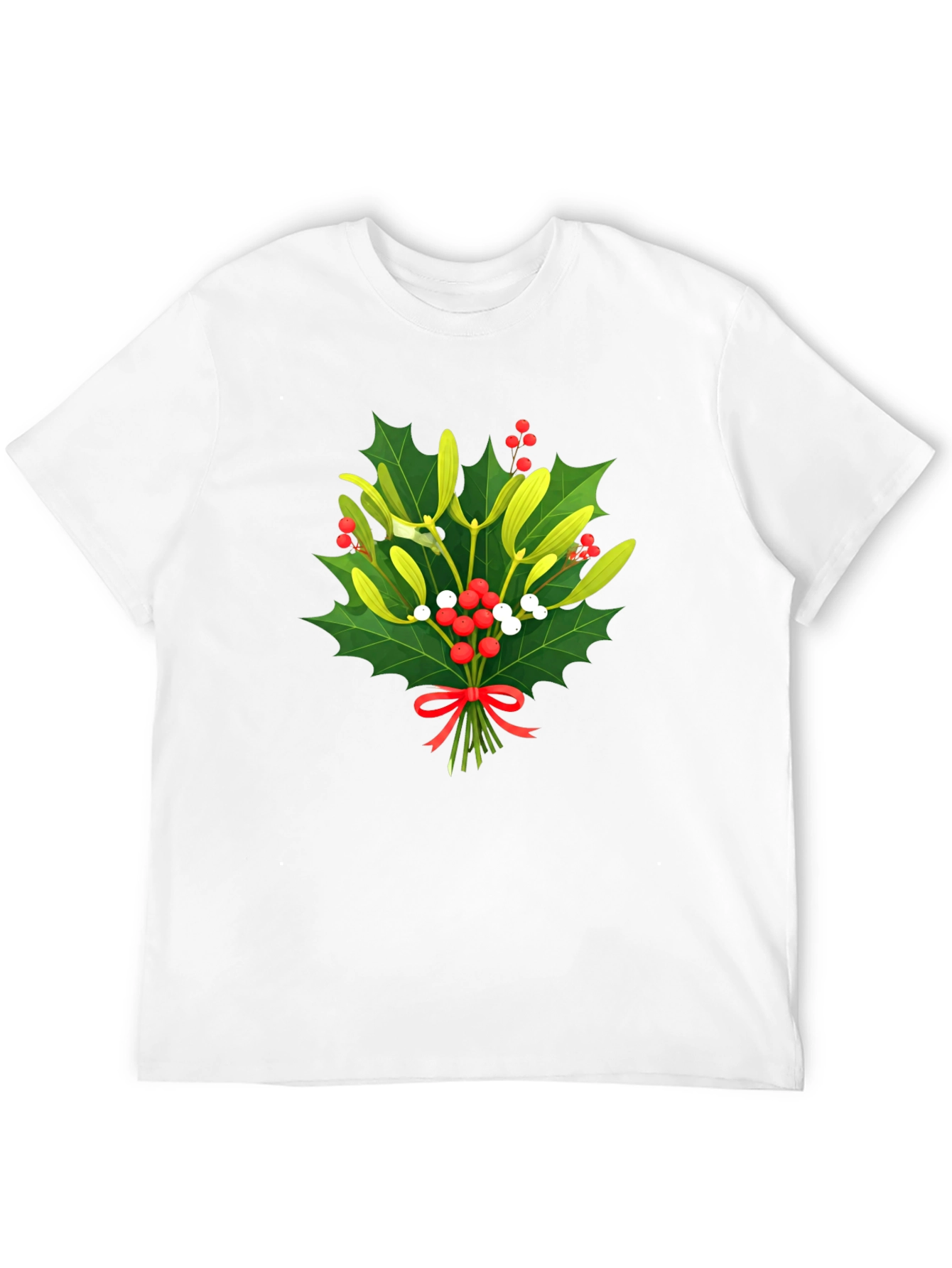 Mistletoe Christmas T-Shirt - Holiday Festive Wear