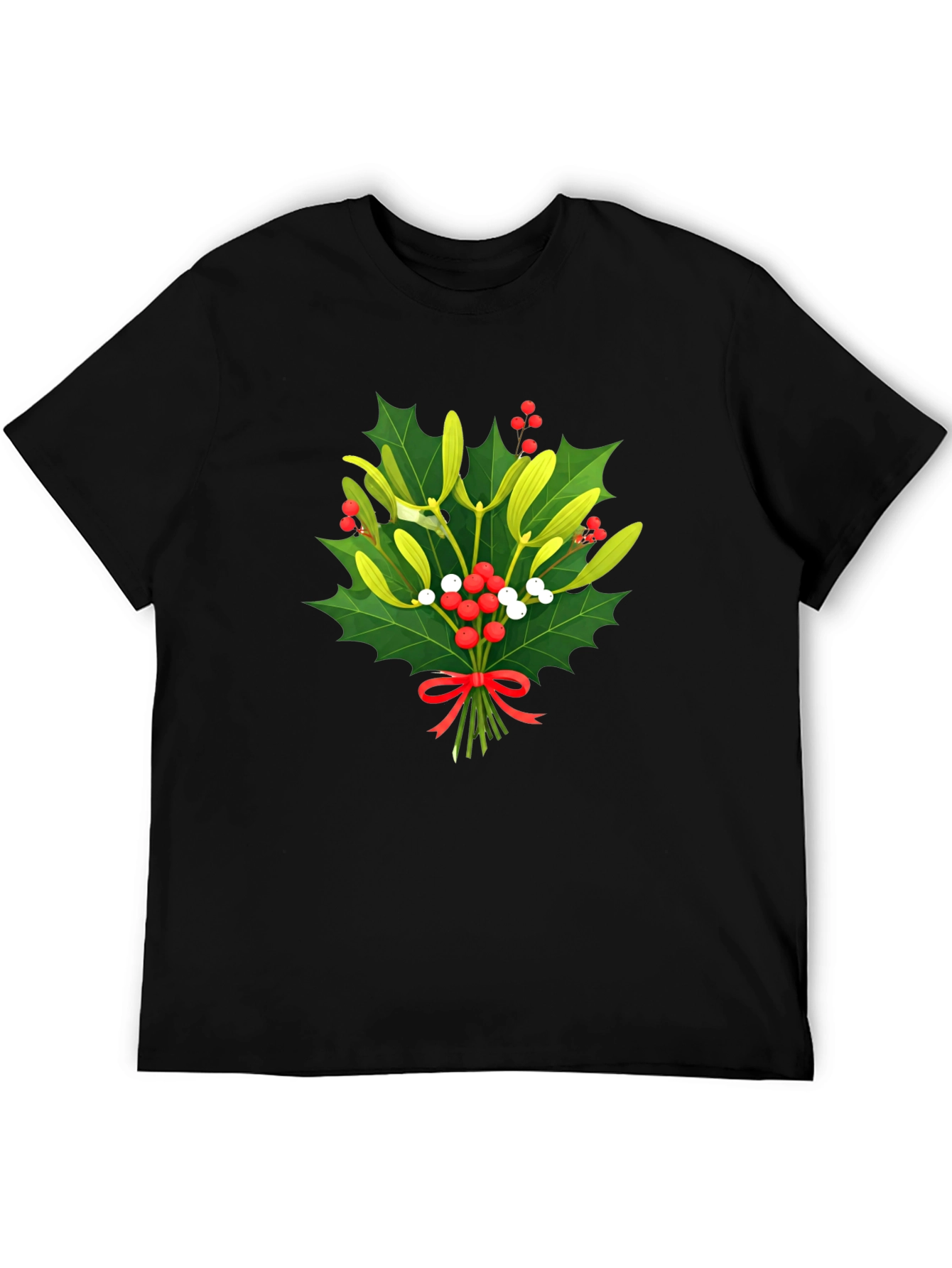 Mistletoe Christmas T-Shirt - Holiday Festive Wear