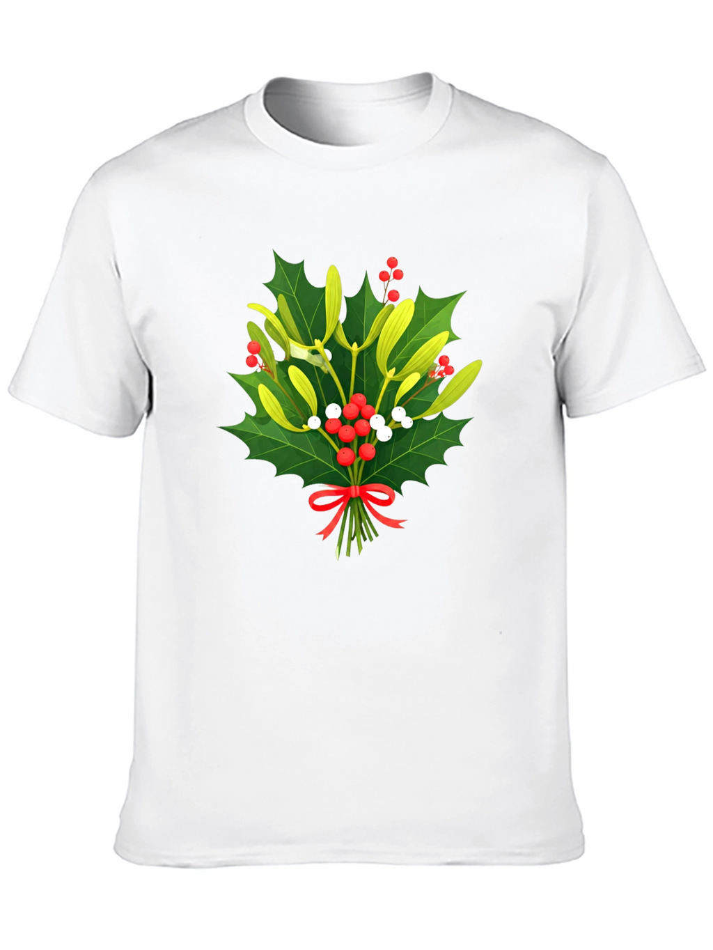 Mistletoe Christmas T-Shirt - Holiday Festive Wear