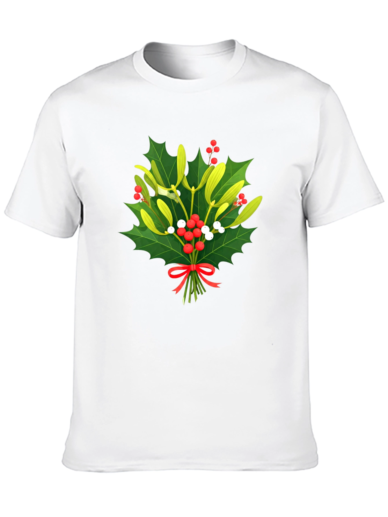Mistletoe Christmas T-Shirt - Holiday Festive Wear