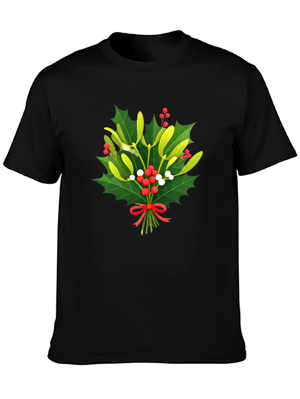 Mistletoe Christmas T-Shirt - Holiday Festive Wear