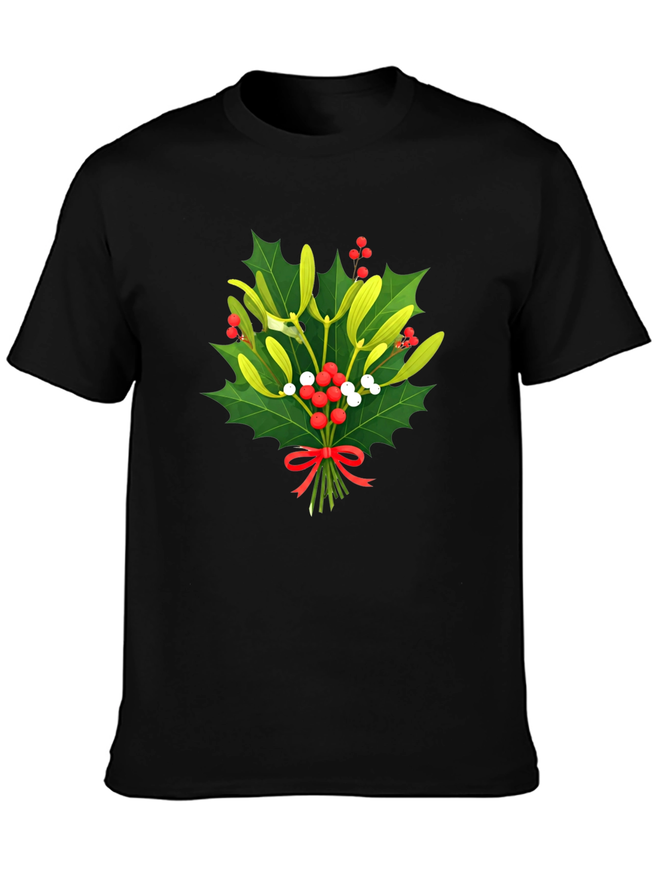 Mistletoe Christmas T-Shirt - Holiday Festive Wear