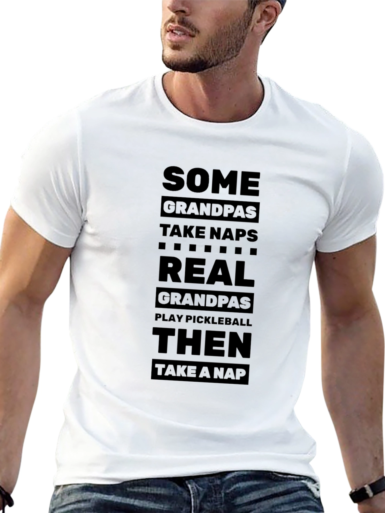 Funny Grandpas Pickleball T-Shirt