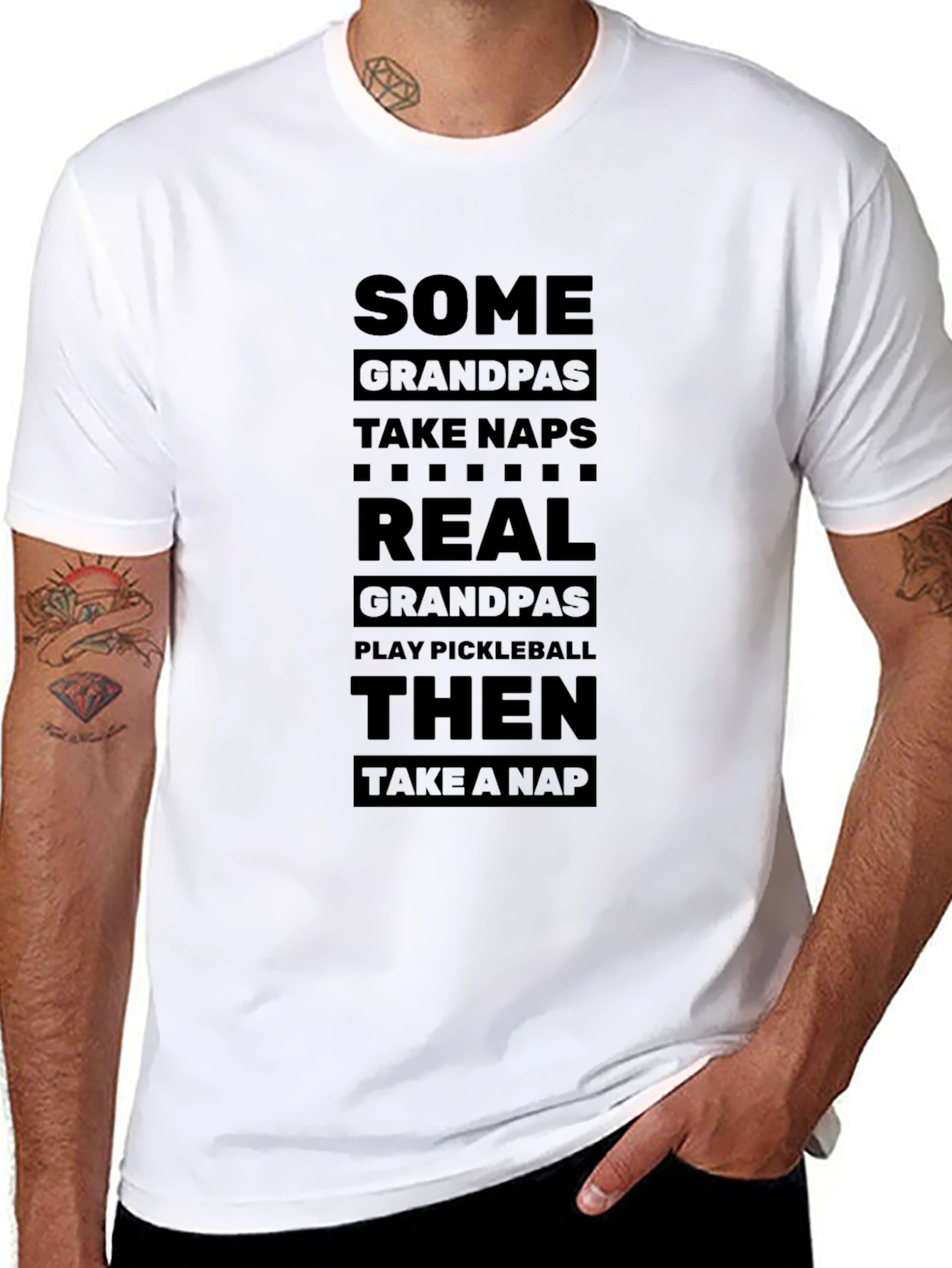 Funny Grandpas Pickleball T-Shirt