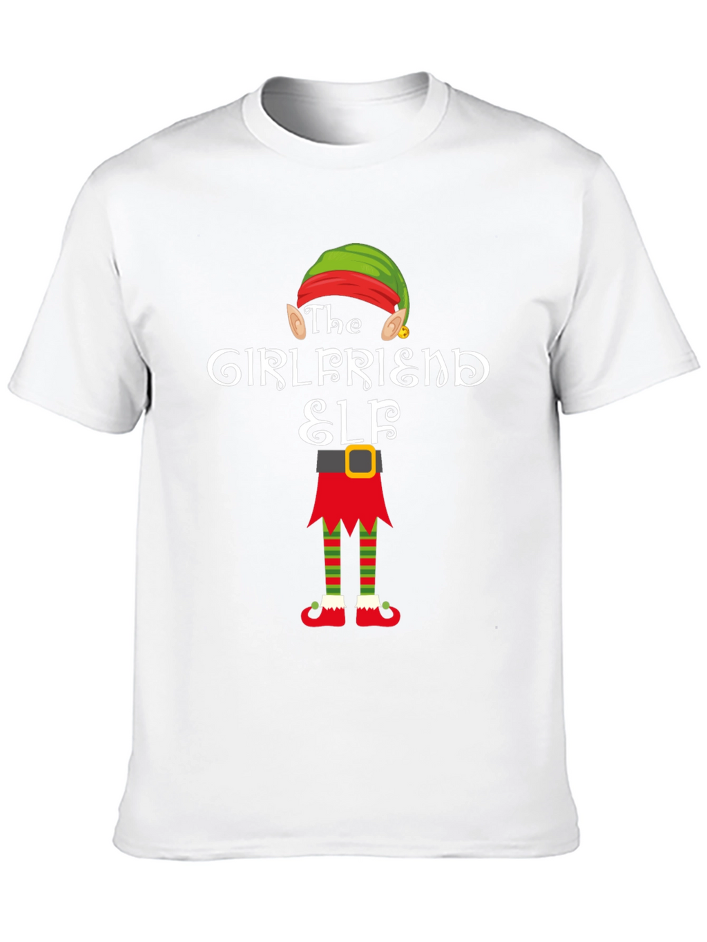 Girlfriend Elf Christmas T-Shirt