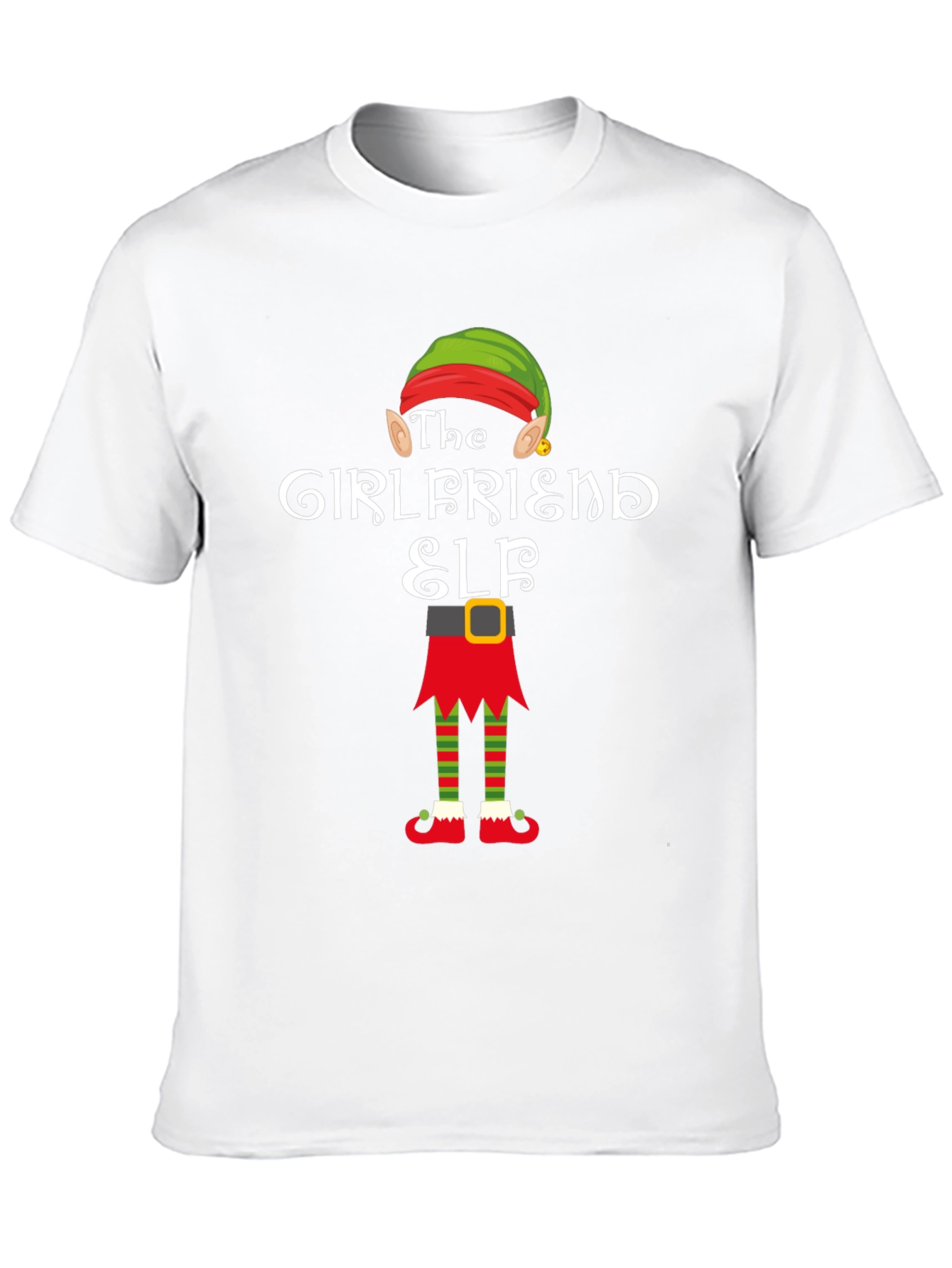 Girlfriend Elf Christmas T-Shirt