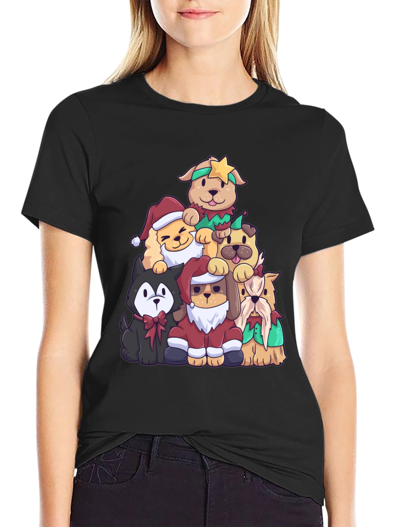 Holiday Dogs T-Shirt