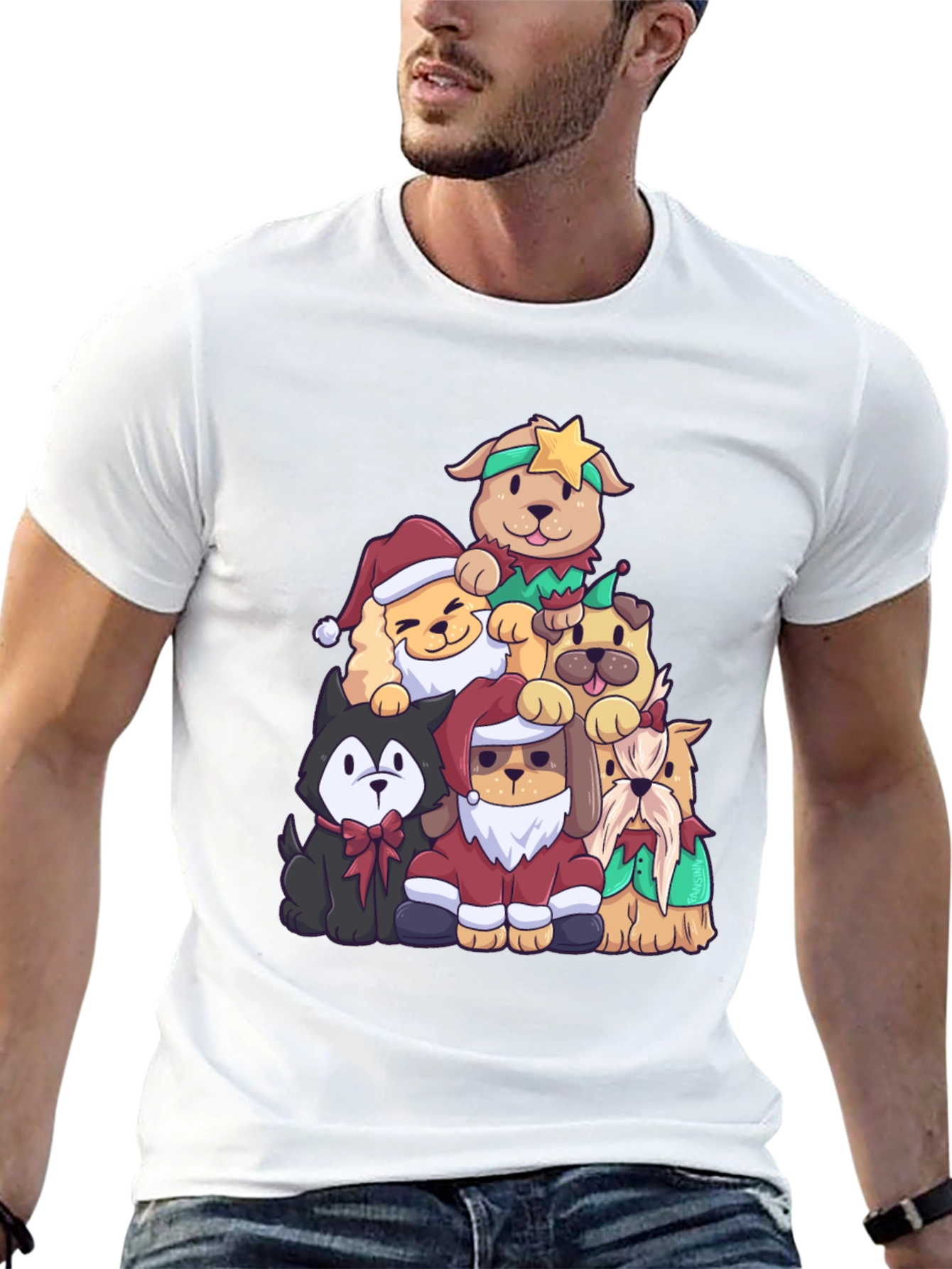 Holiday Dogs T-Shirt