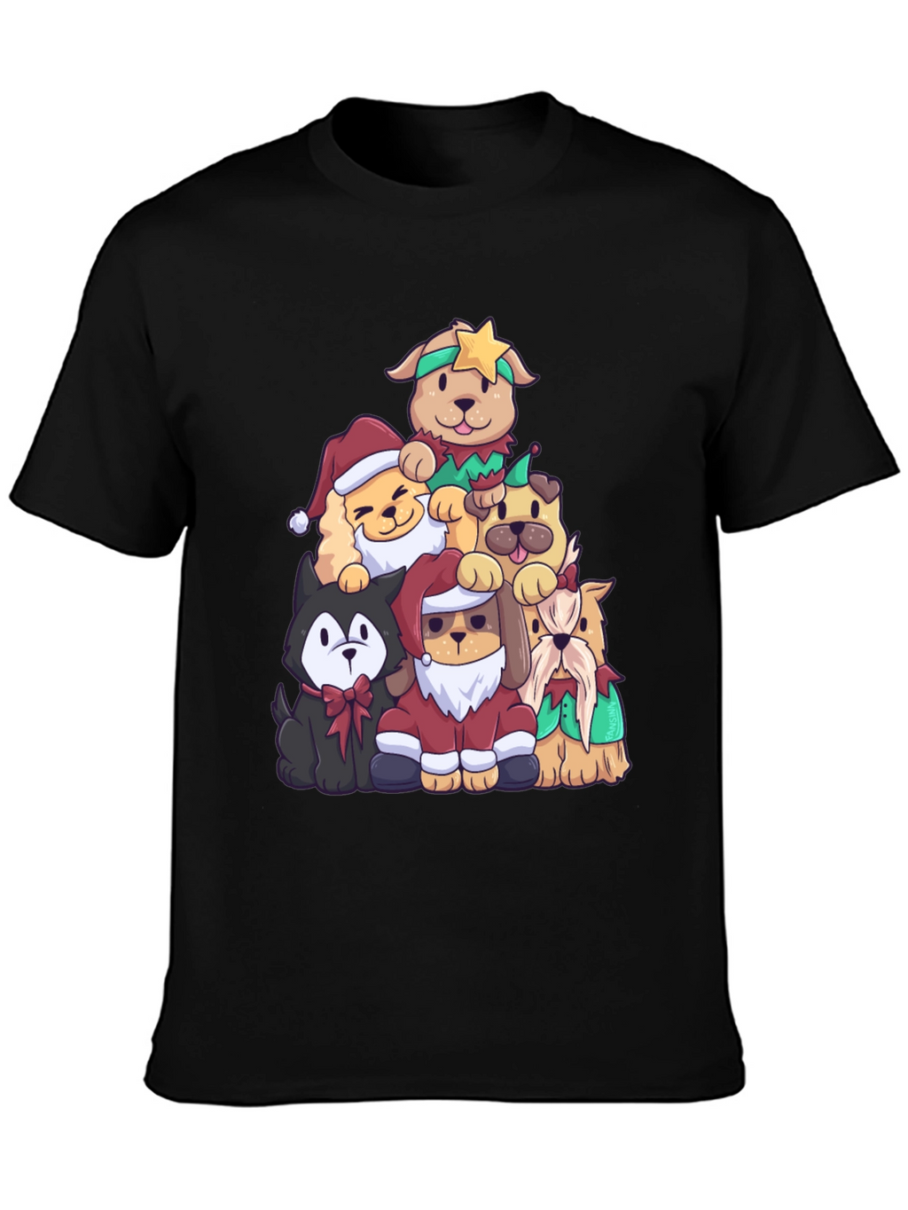 Holiday Dogs T-Shirt