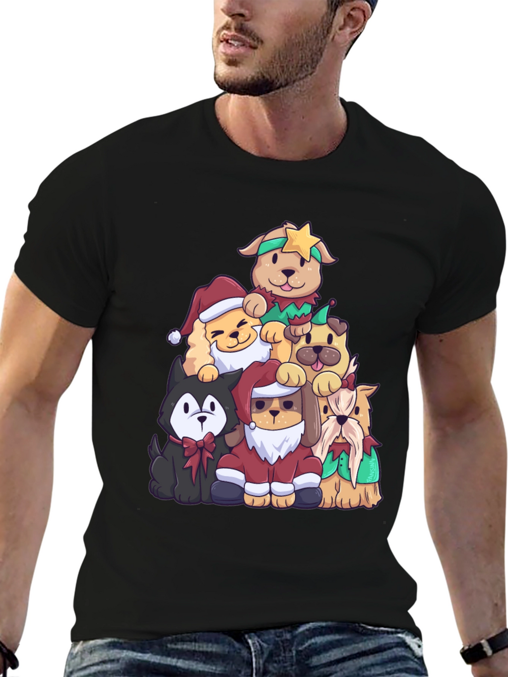 Holiday Dogs T-Shirt