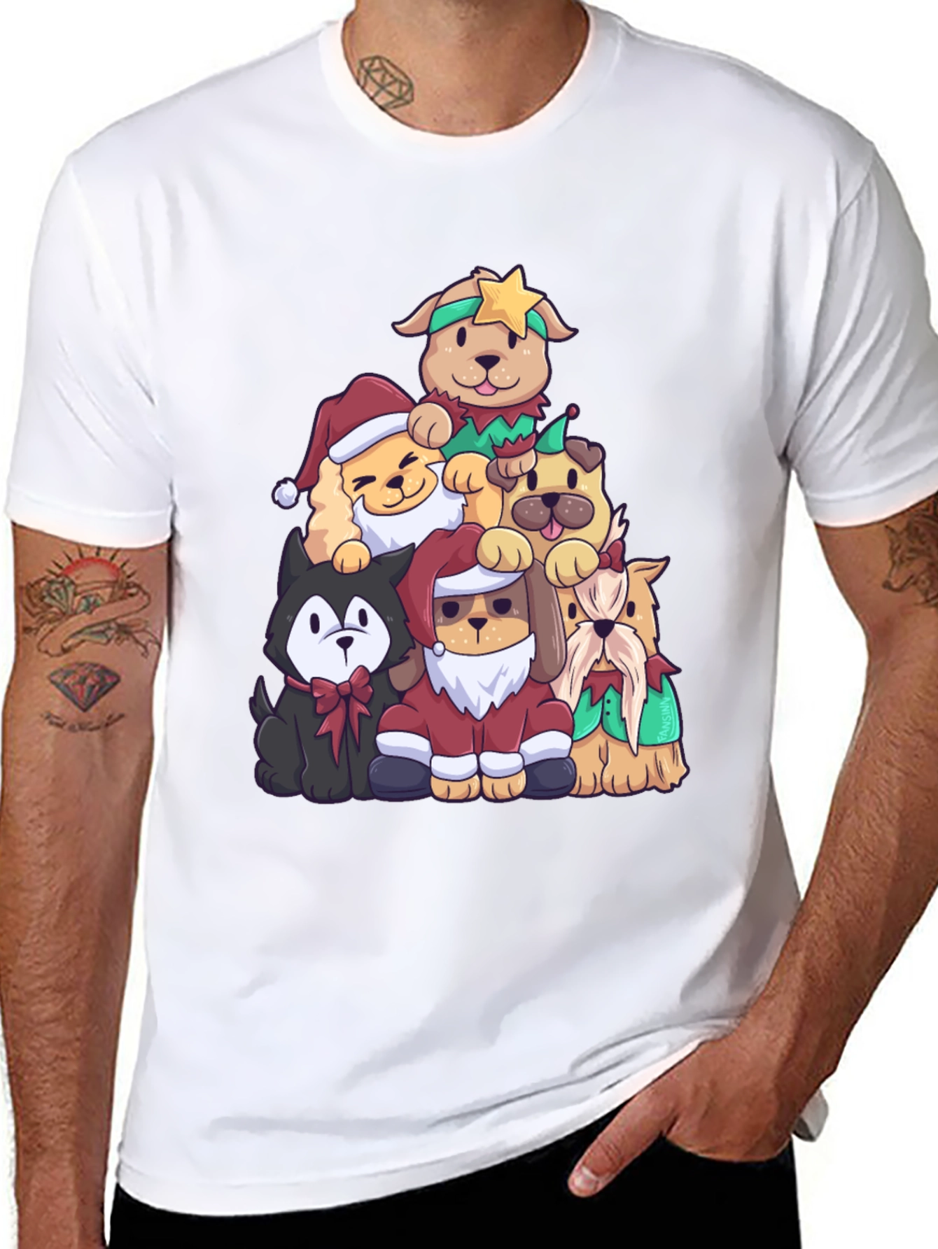 Holiday Dogs T-Shirt