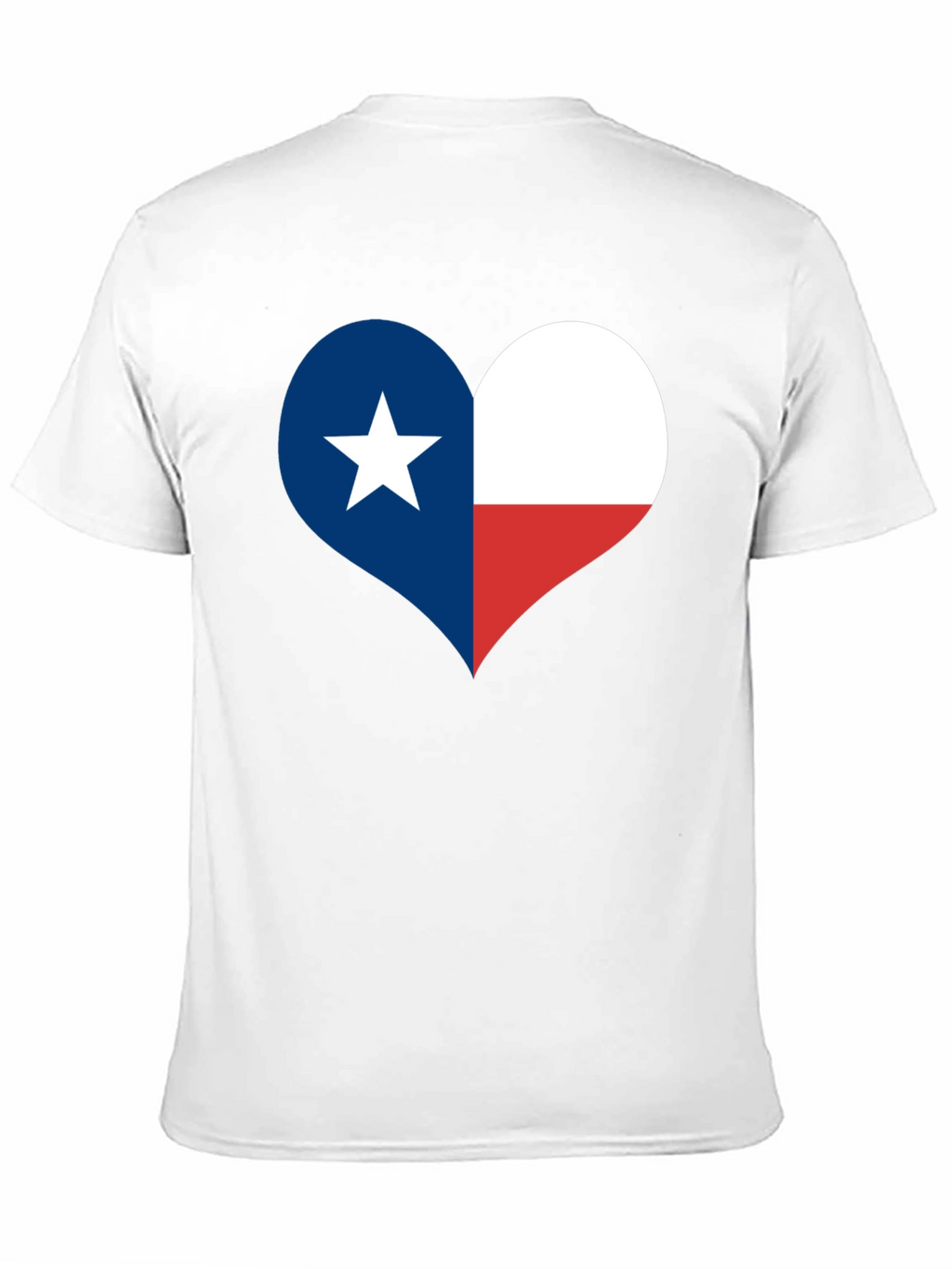 Texas Flag Heart T-Shirt - Lone Star State Pride