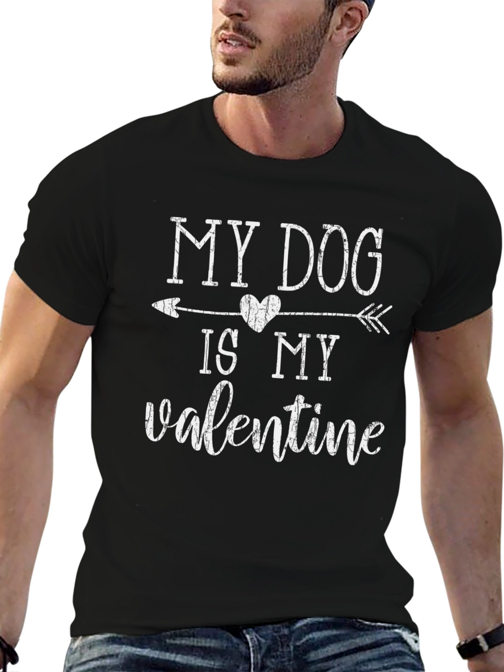 My Dog is My Valentine T-Shirt