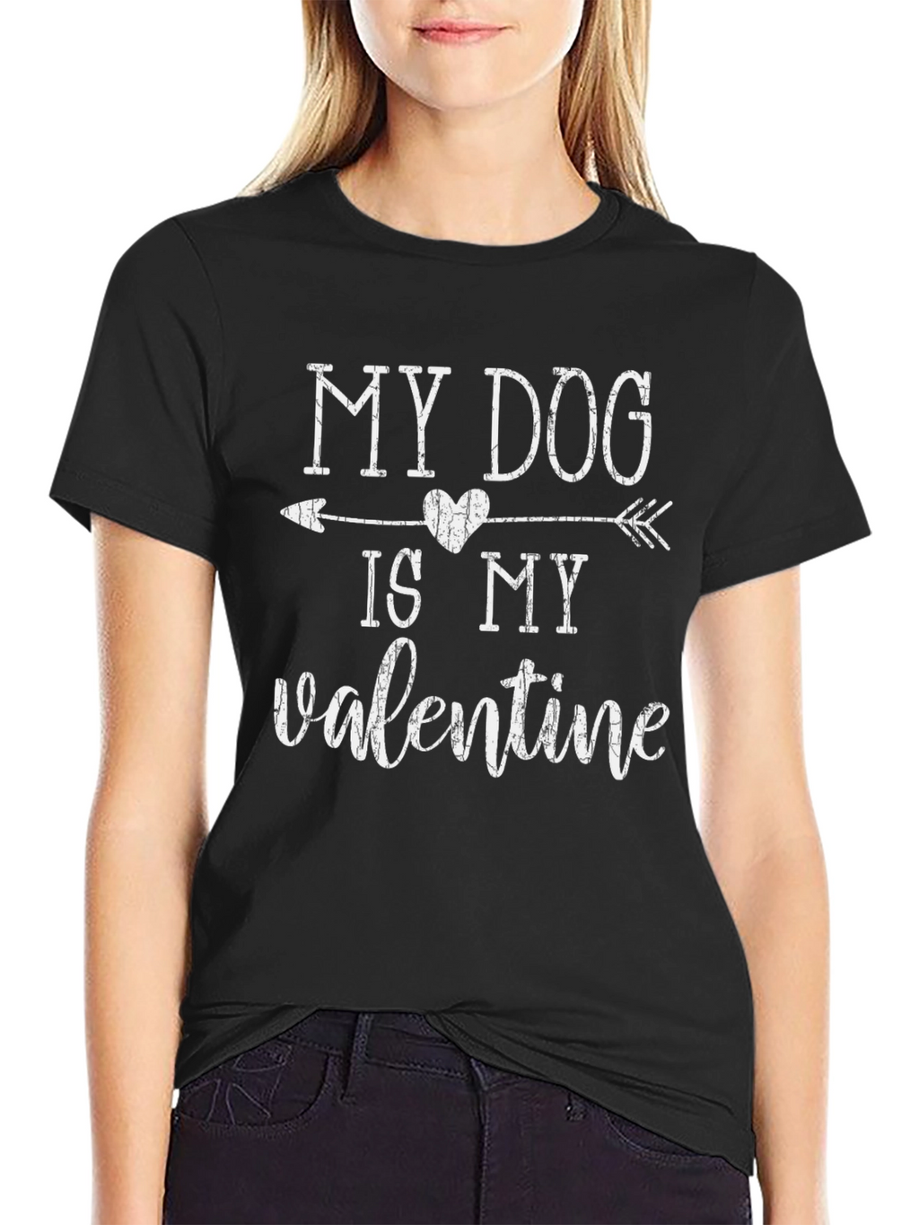 My Dog is My Valentine T-Shirt