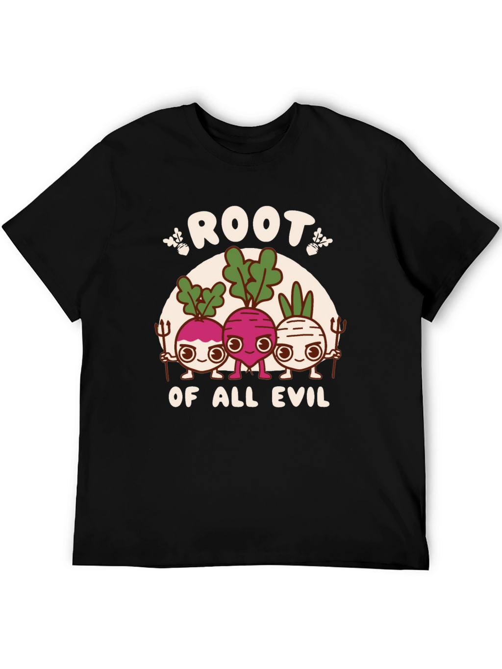 Root of All Evil Funny Graphic T-Shirt