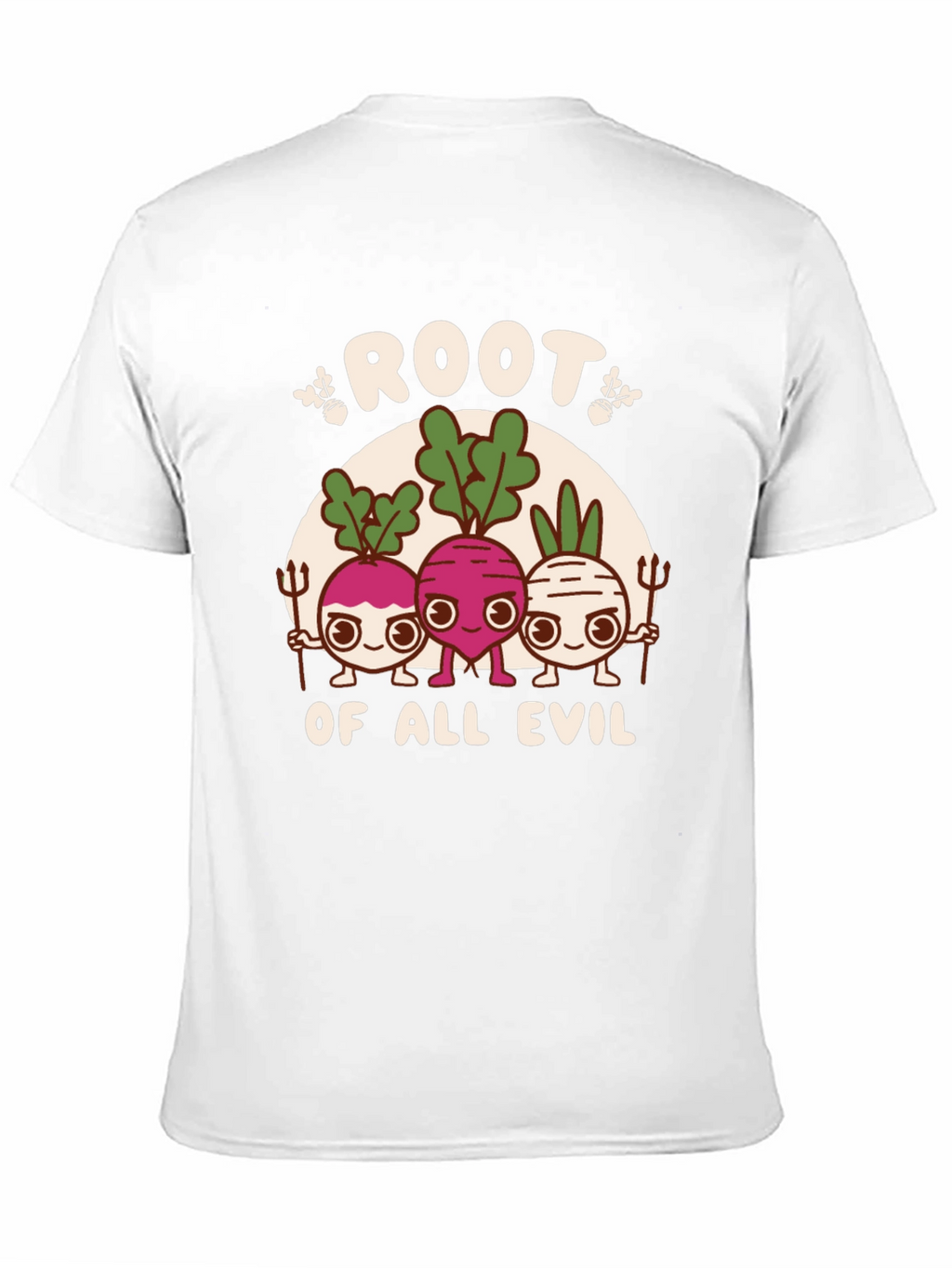 Root of All Evil Funny Graphic T-Shirt