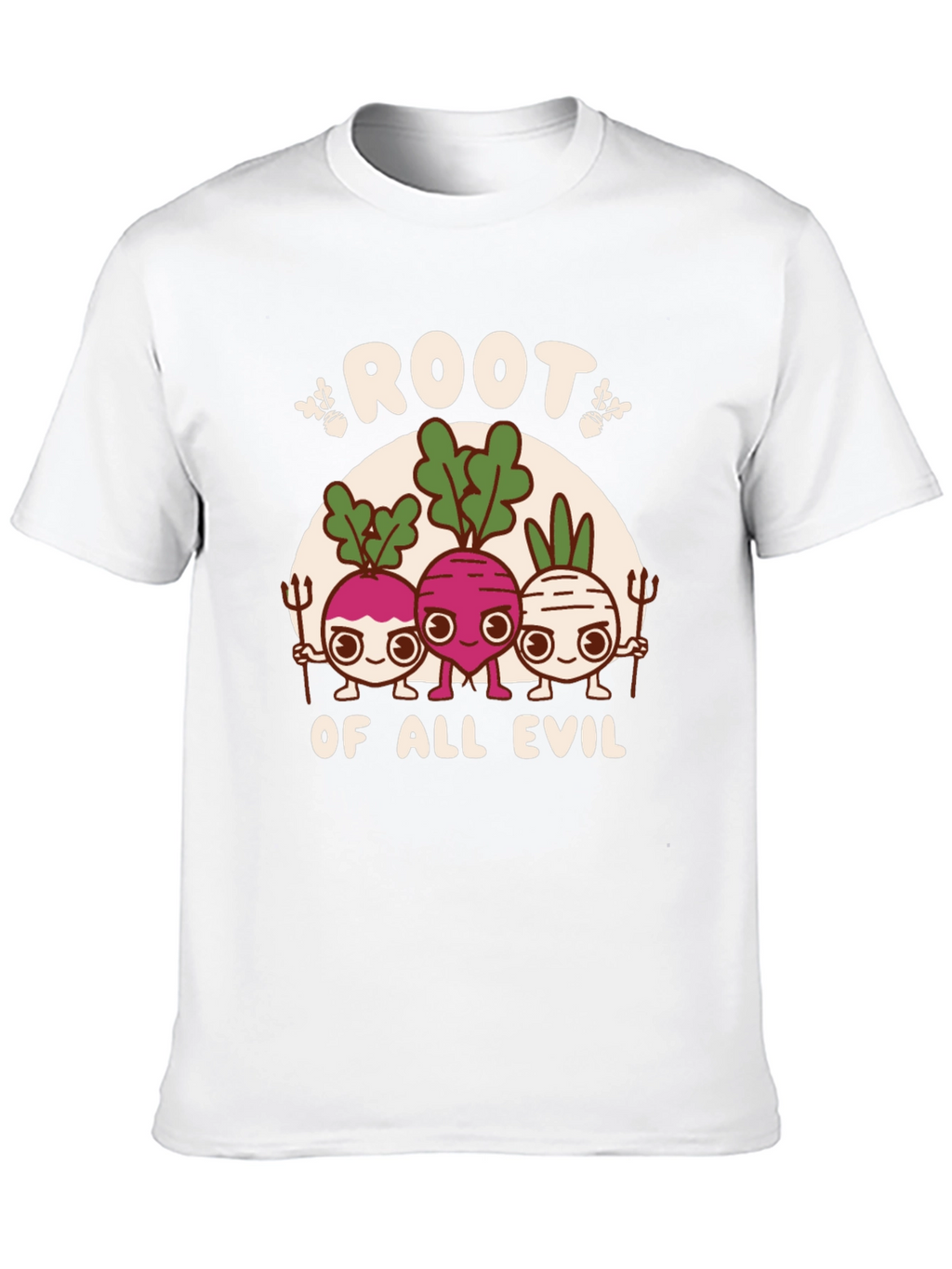 Root of All Evil Funny Graphic T-Shirt