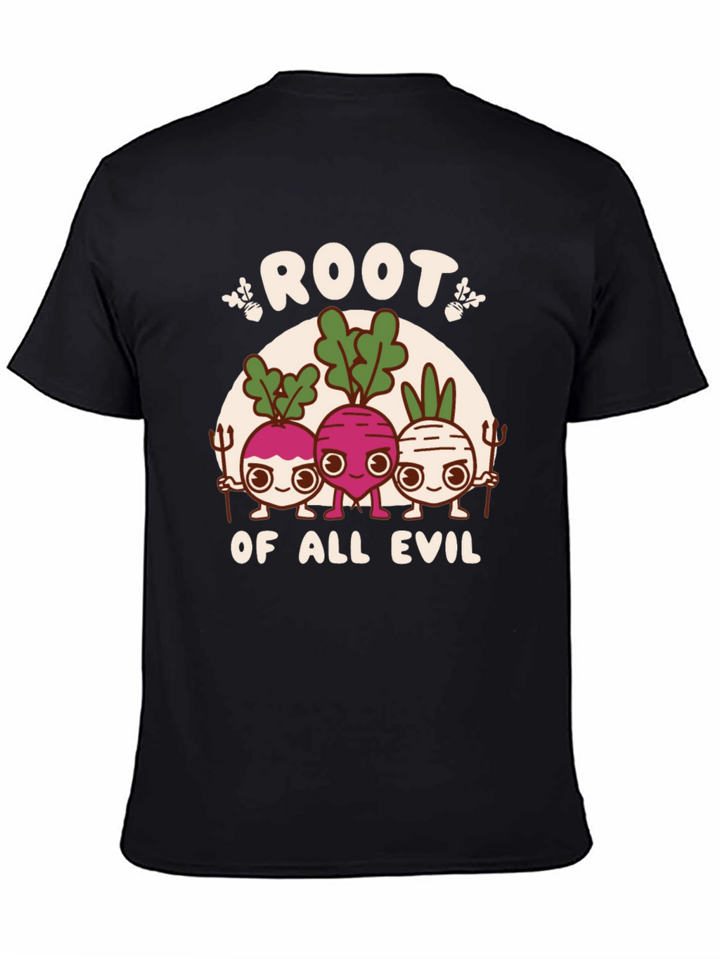 Root of All Evil Funny Graphic T-Shirt