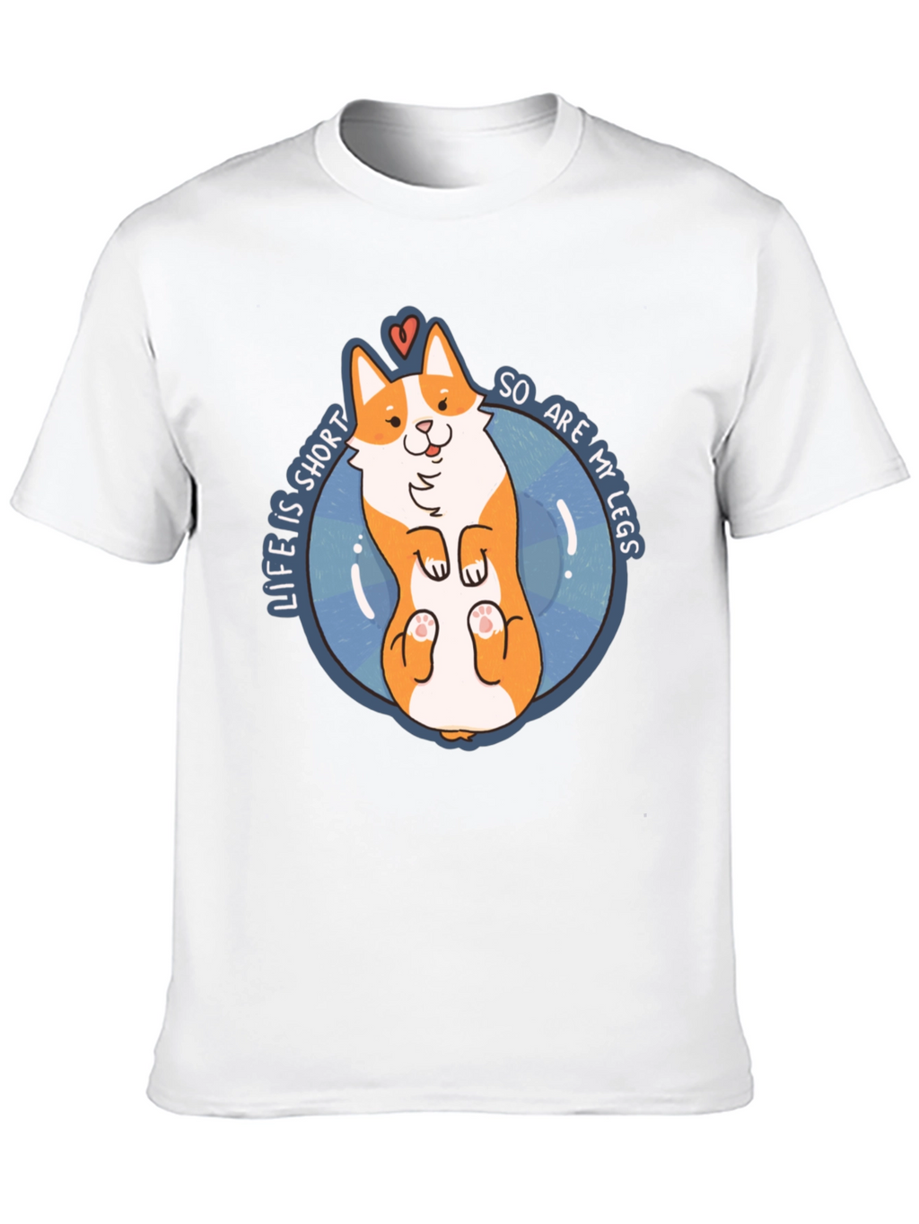Corgi Short Legs Graphic T-Shirt