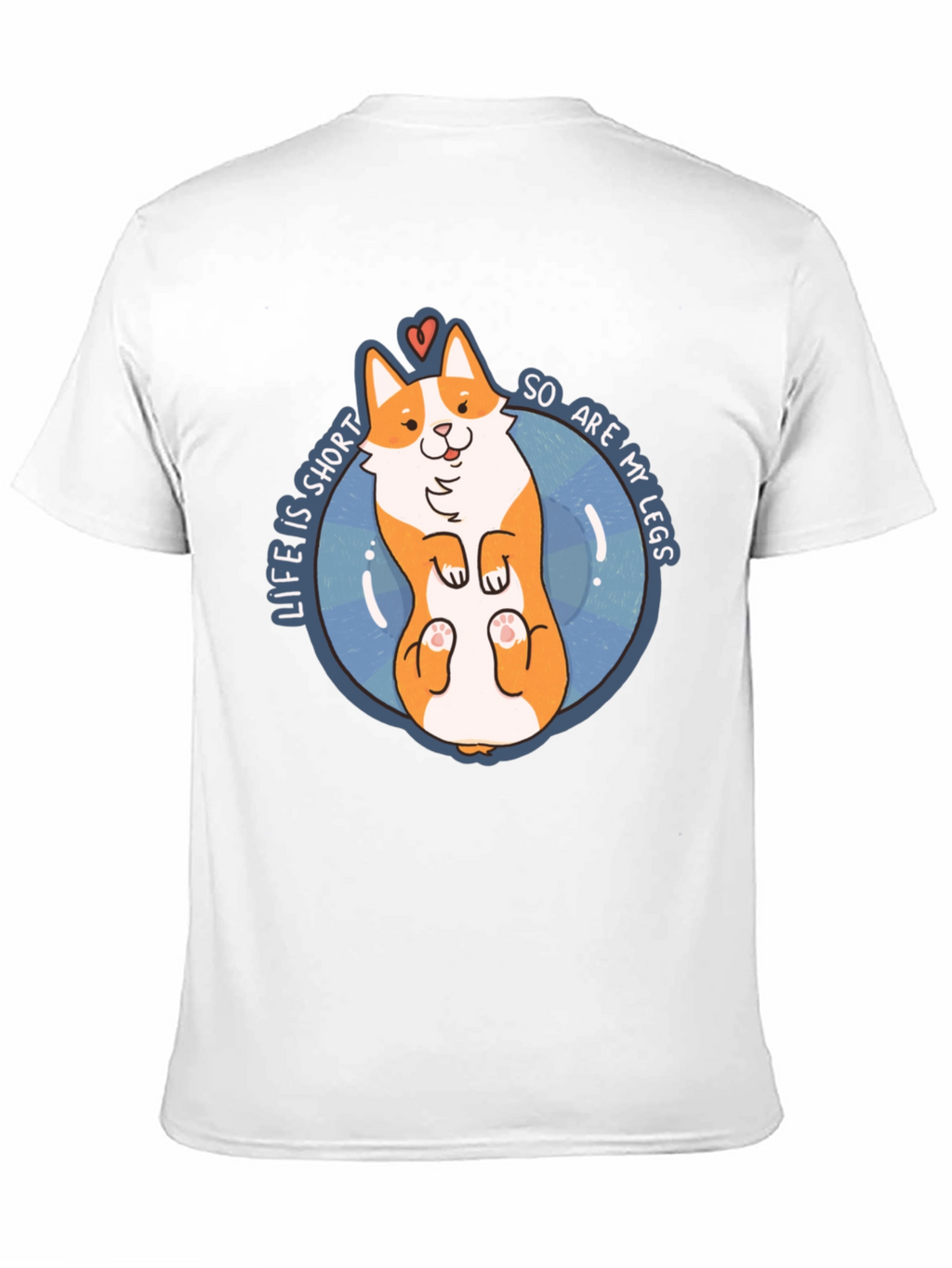 Corgi Short Legs Graphic T-Shirt