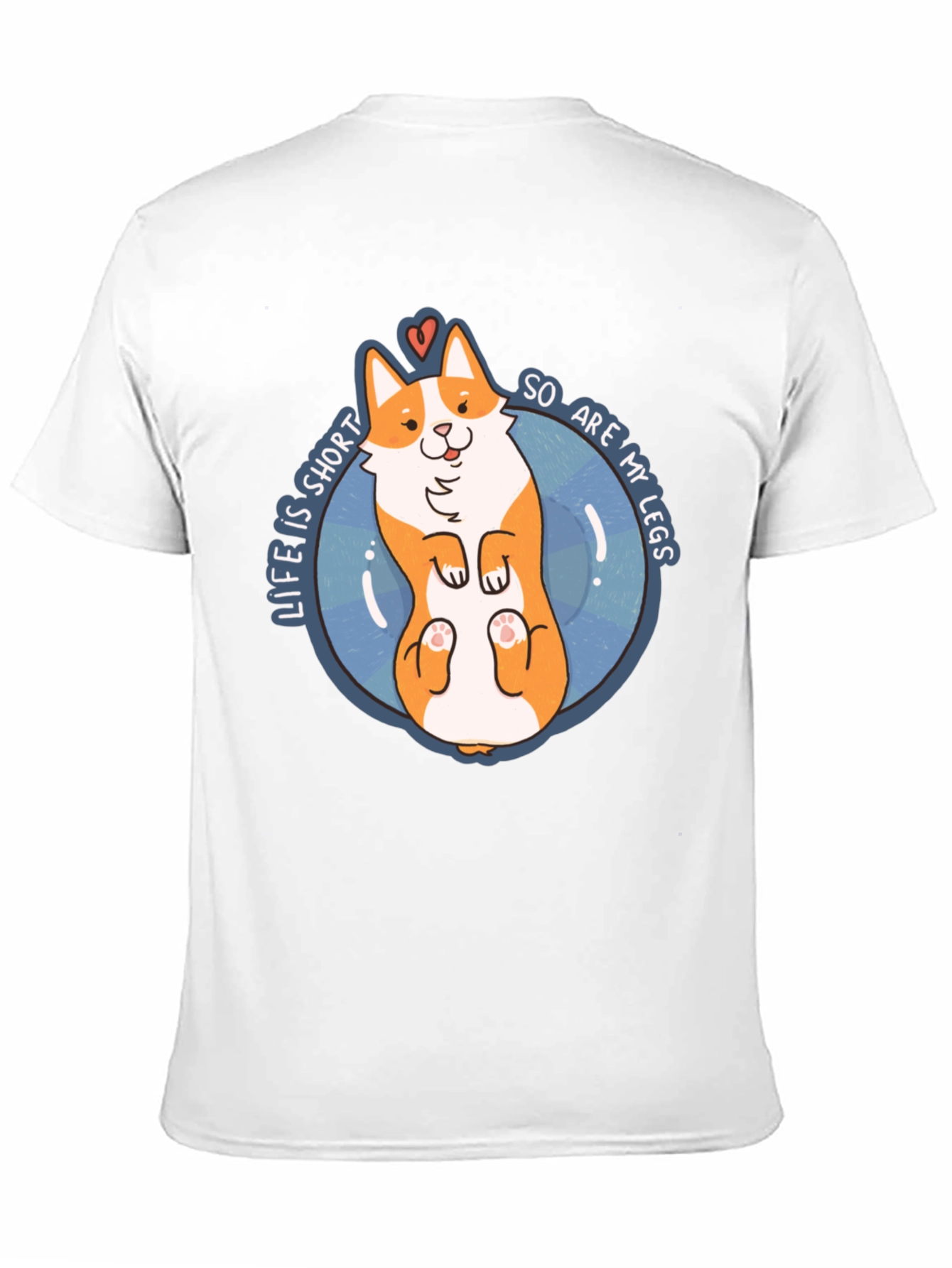 Corgi Short Legs Graphic T-Shirt
