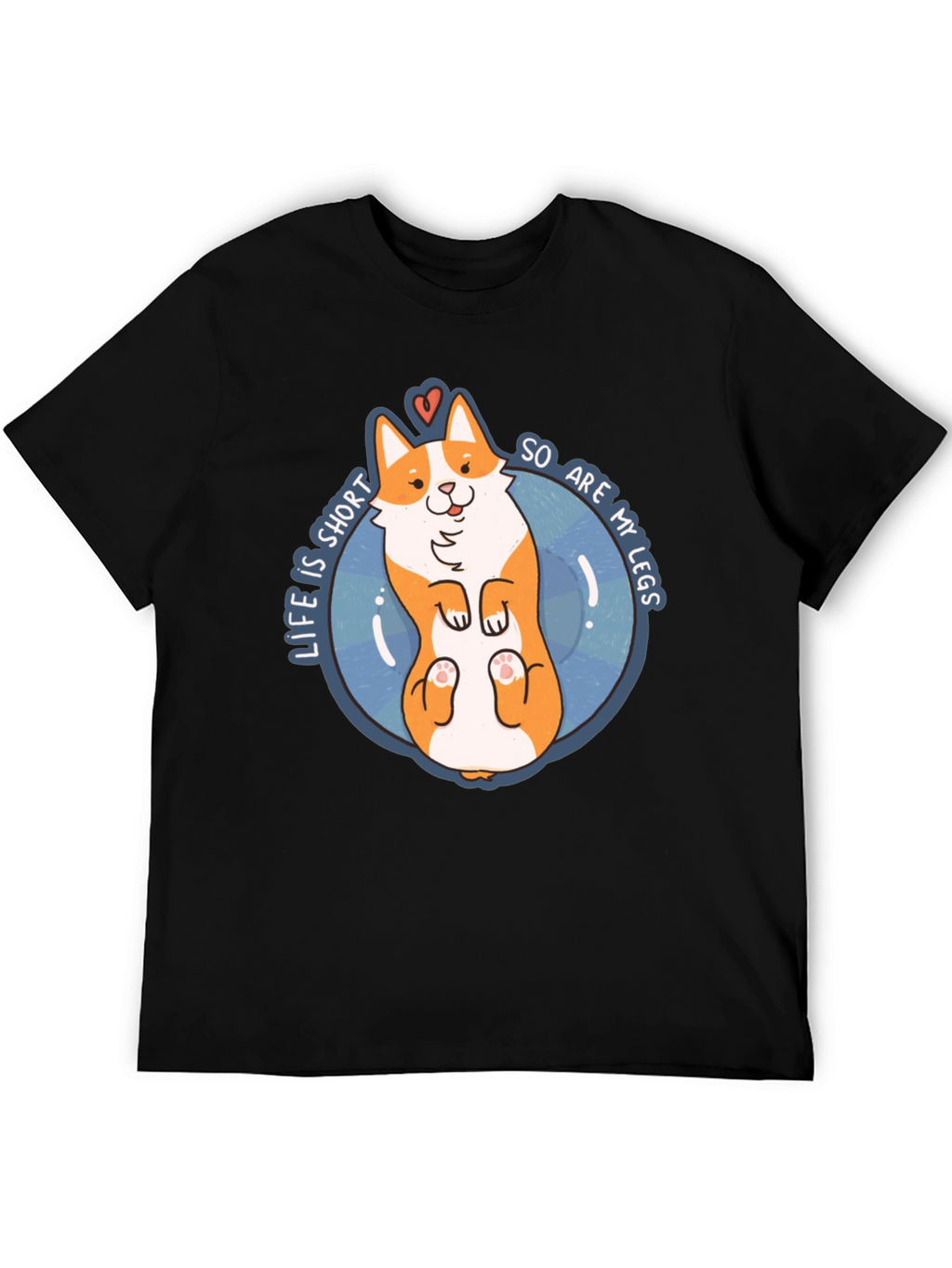 Corgi Short Legs Graphic T-Shirt