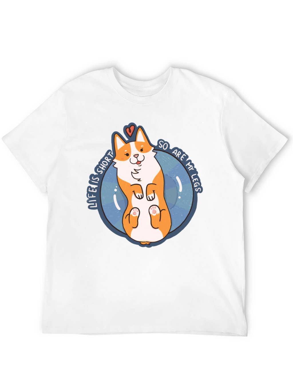 Corgi Short Legs Graphic T-Shirt
