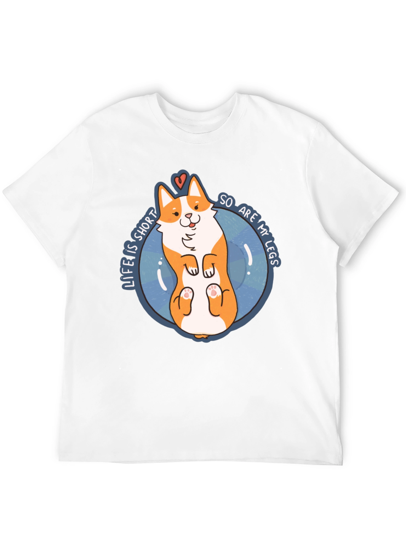 Corgi Short Legs Graphic T-Shirt